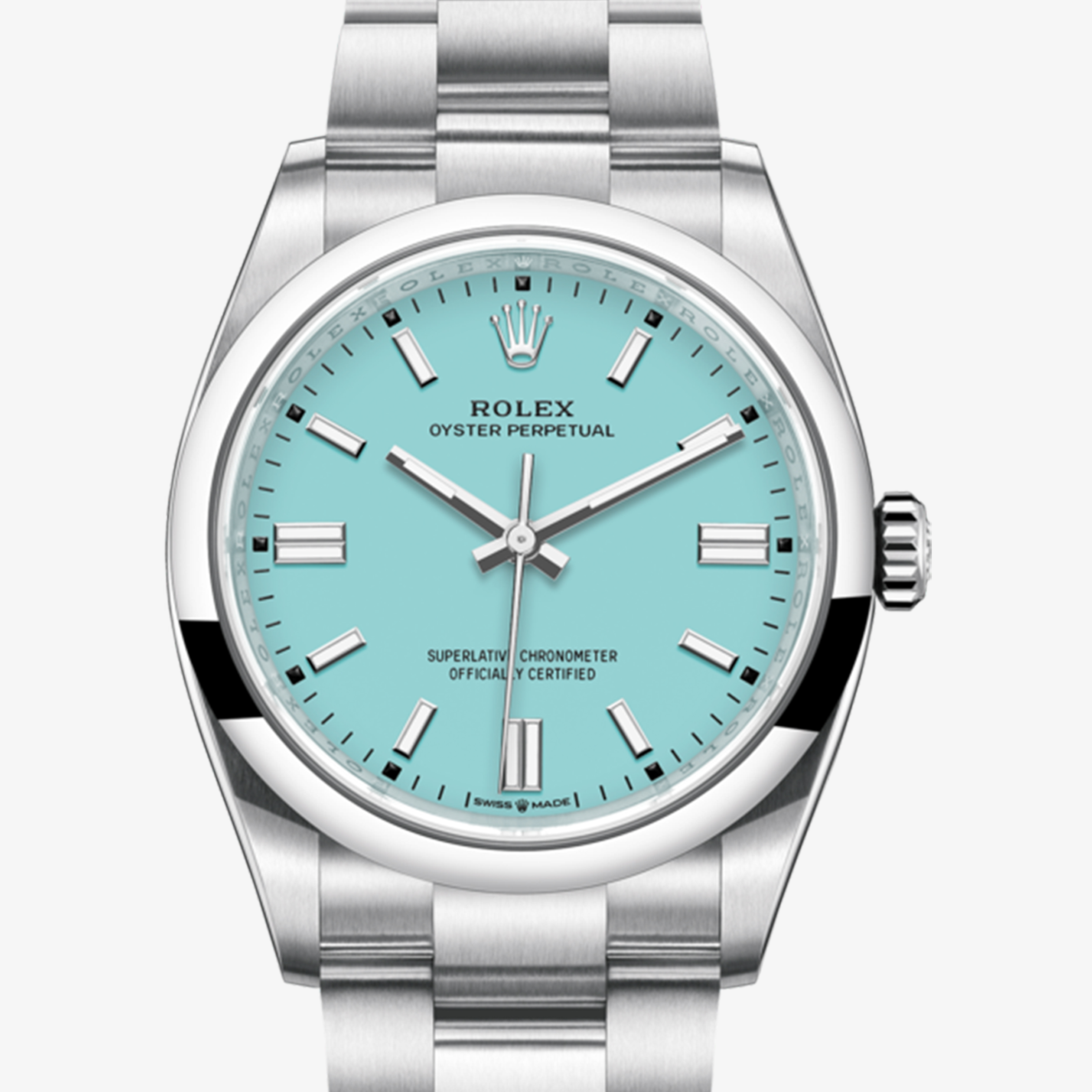 Rolex Oyster Perpetual Oyster, 36 mm, Oystersteel M126000-0006 | Oyster  Perpetual | Rolex Watches | Goldsmiths