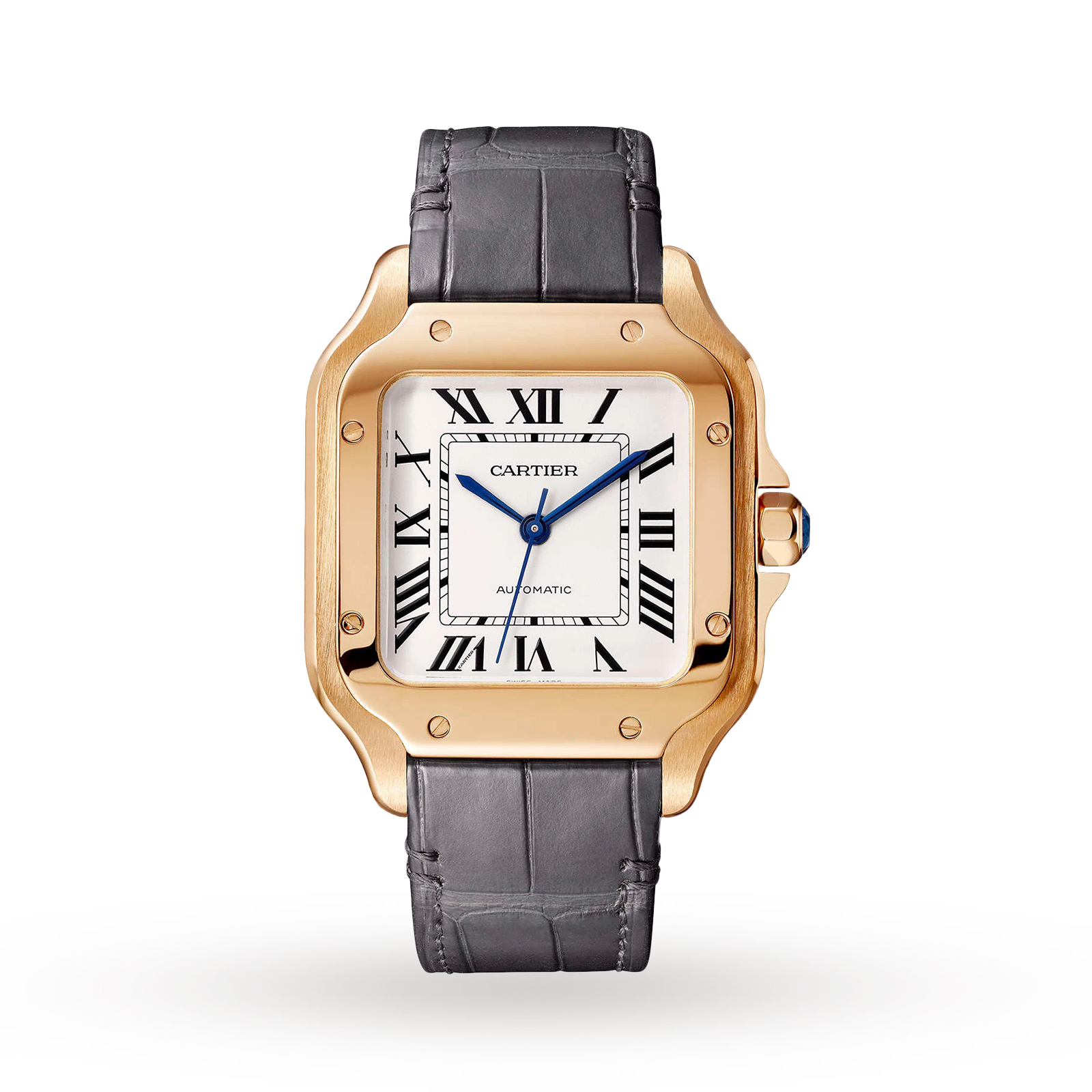 Santos de Cartier watch, Medium model, automatic, rose go ... Reviews