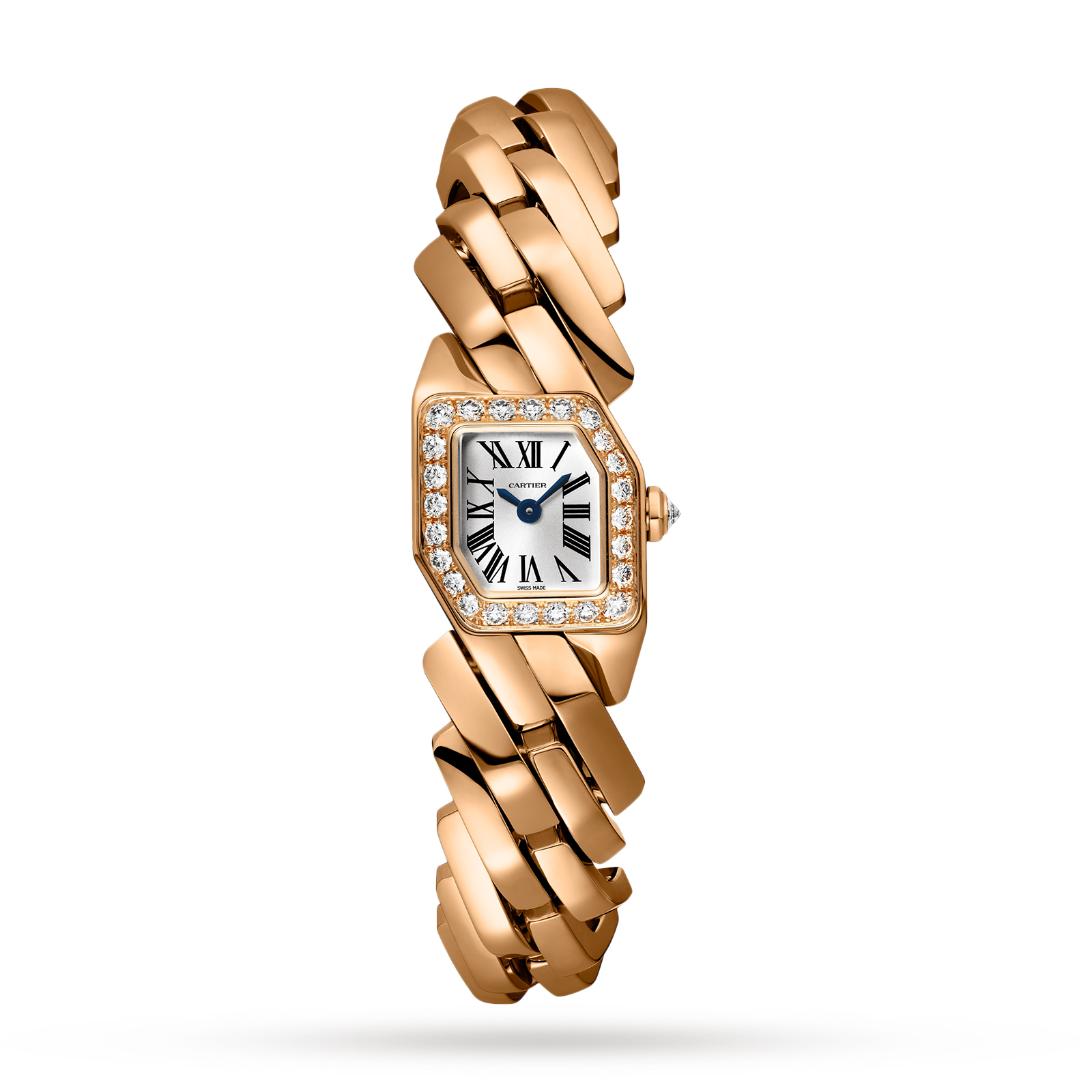 Maillon de Cartier watch Rose gold, diamonds Review