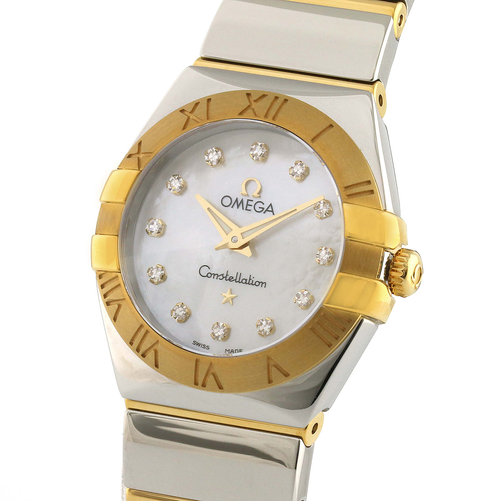 Omega Mini Constellation Ladies 18ct Gold Watch Luxury Watches Watches Goldsmiths