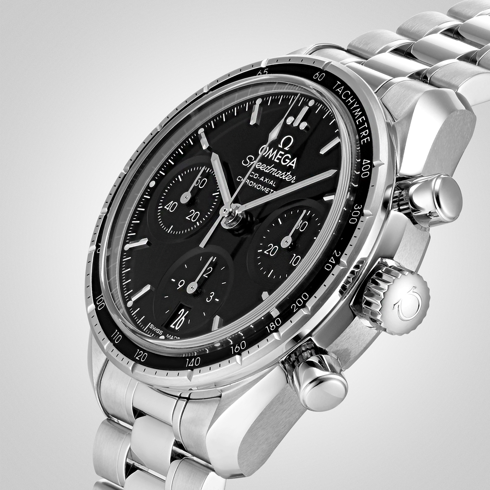 Omega Speedmaster Co-Axial 38mm Moonwatch Mens Watch O32430385001001 ...