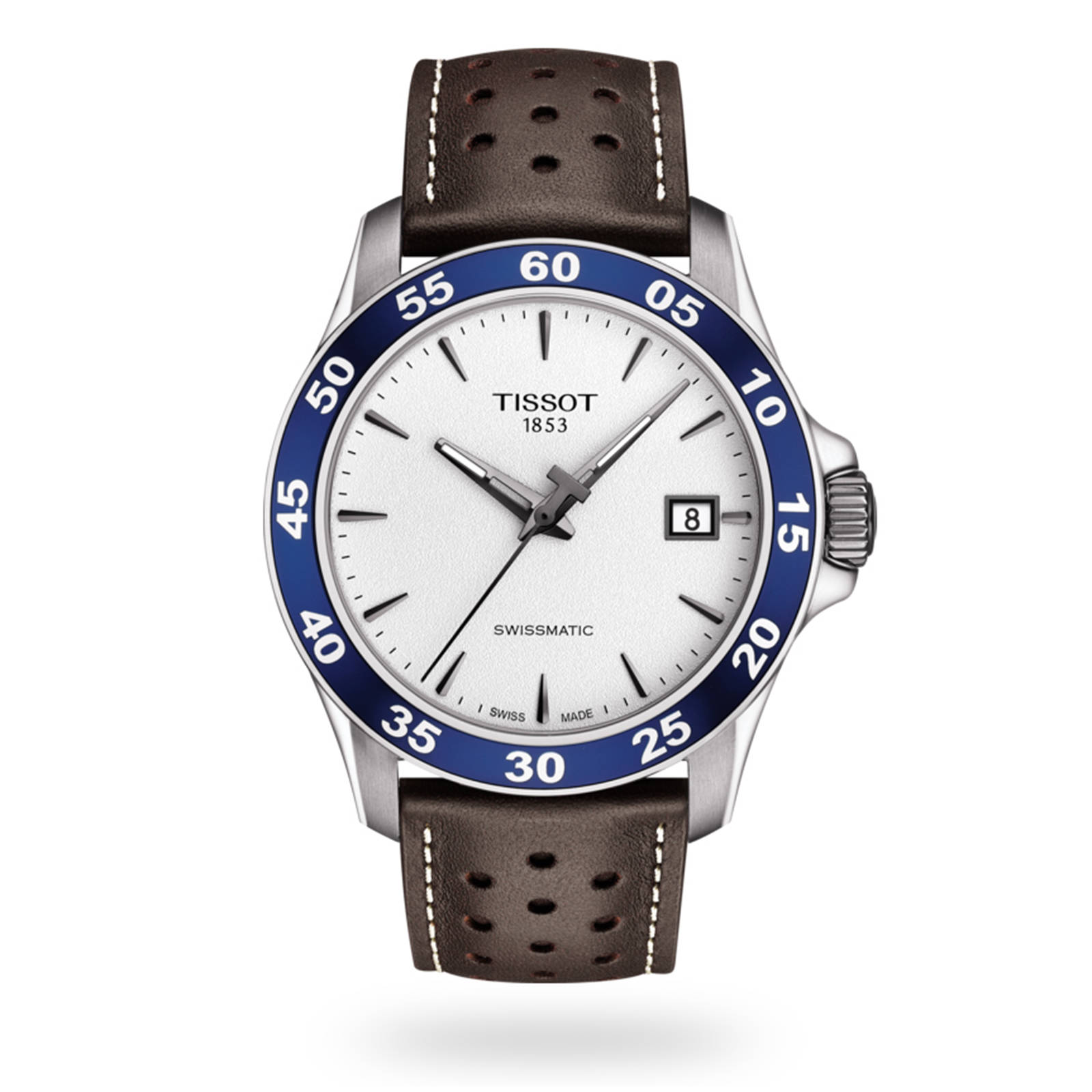 Tissot V8 Swissmatic 42.5mm Mens Watch T1064071603100 Mens Watches