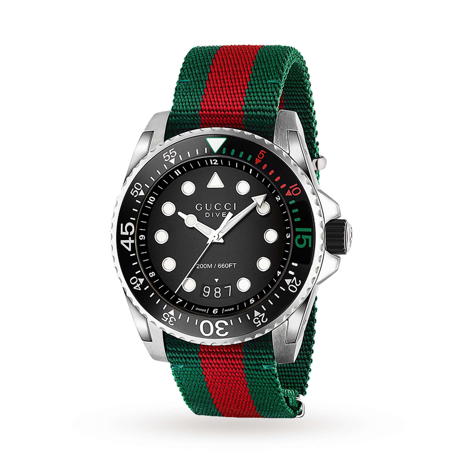 Gucci Dive 44mm Mens Watch YA136209 | Luxury Watches | Watches | Goldsmiths