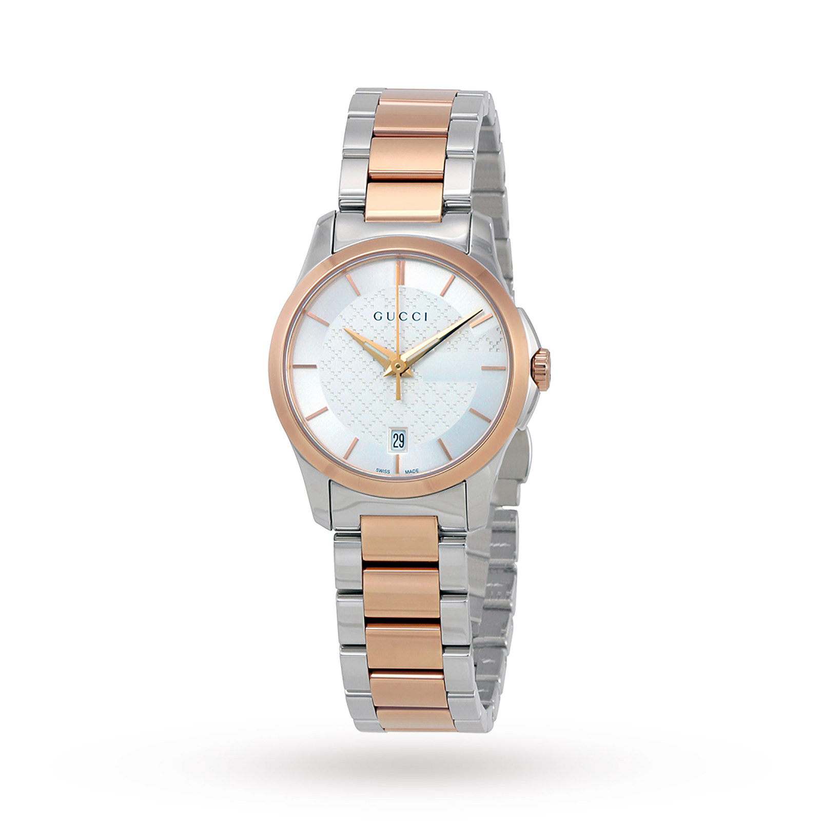 Gucci G-Timeless Ladies Two Tone Stainless Steel Watch | Ladies Watches | Watches | Watches of ...