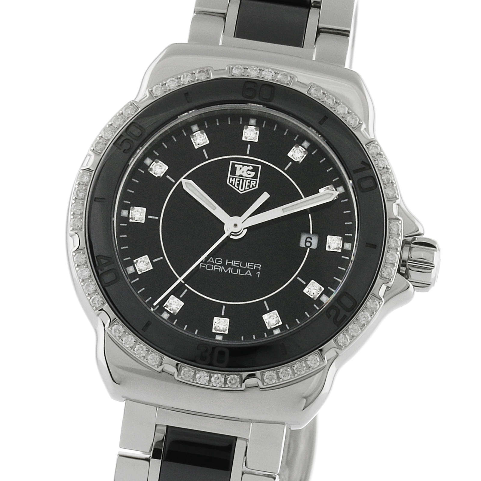 tag heuer formula 1 quartz ladies 32mm ceramic watch