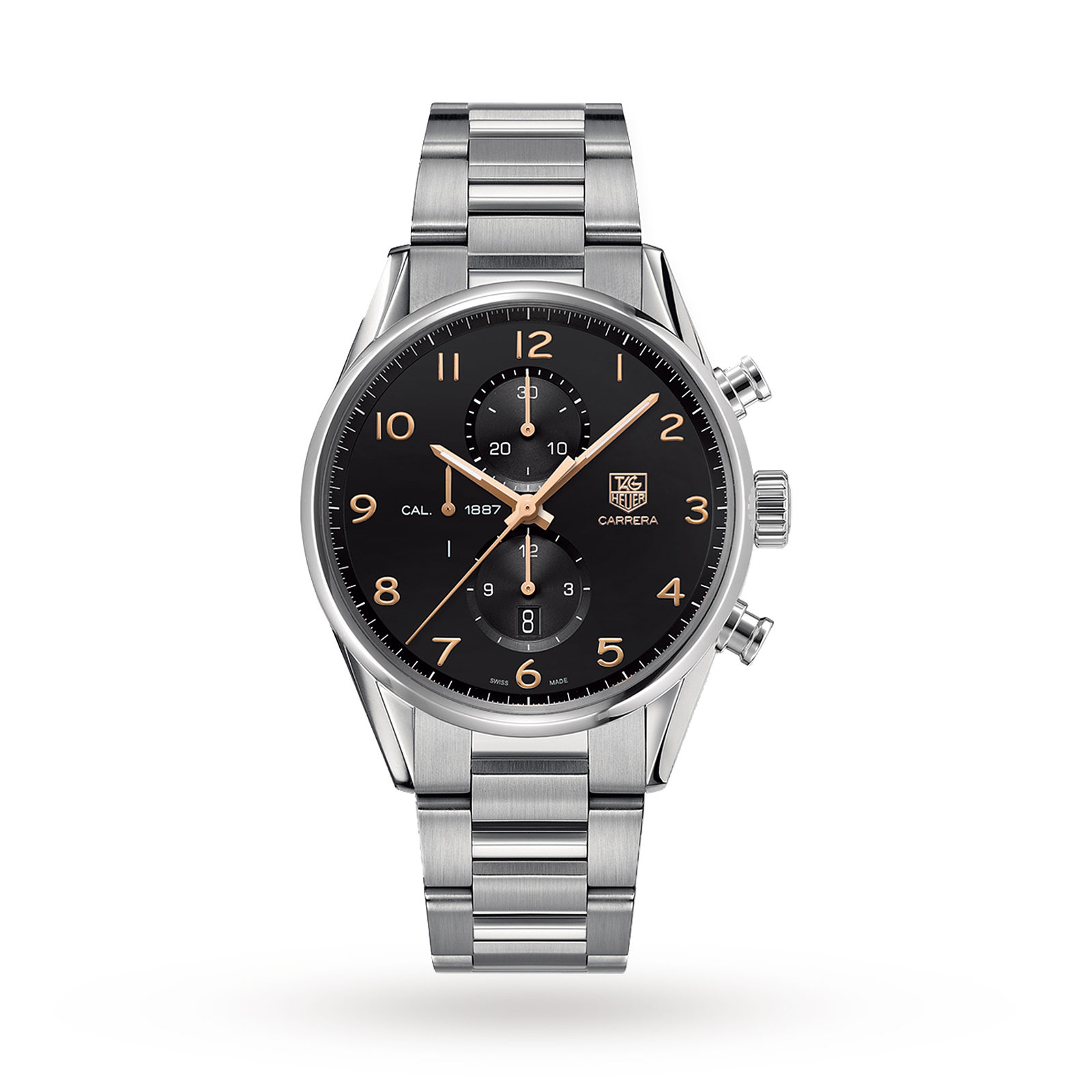 tag carrera 1887 rose gold