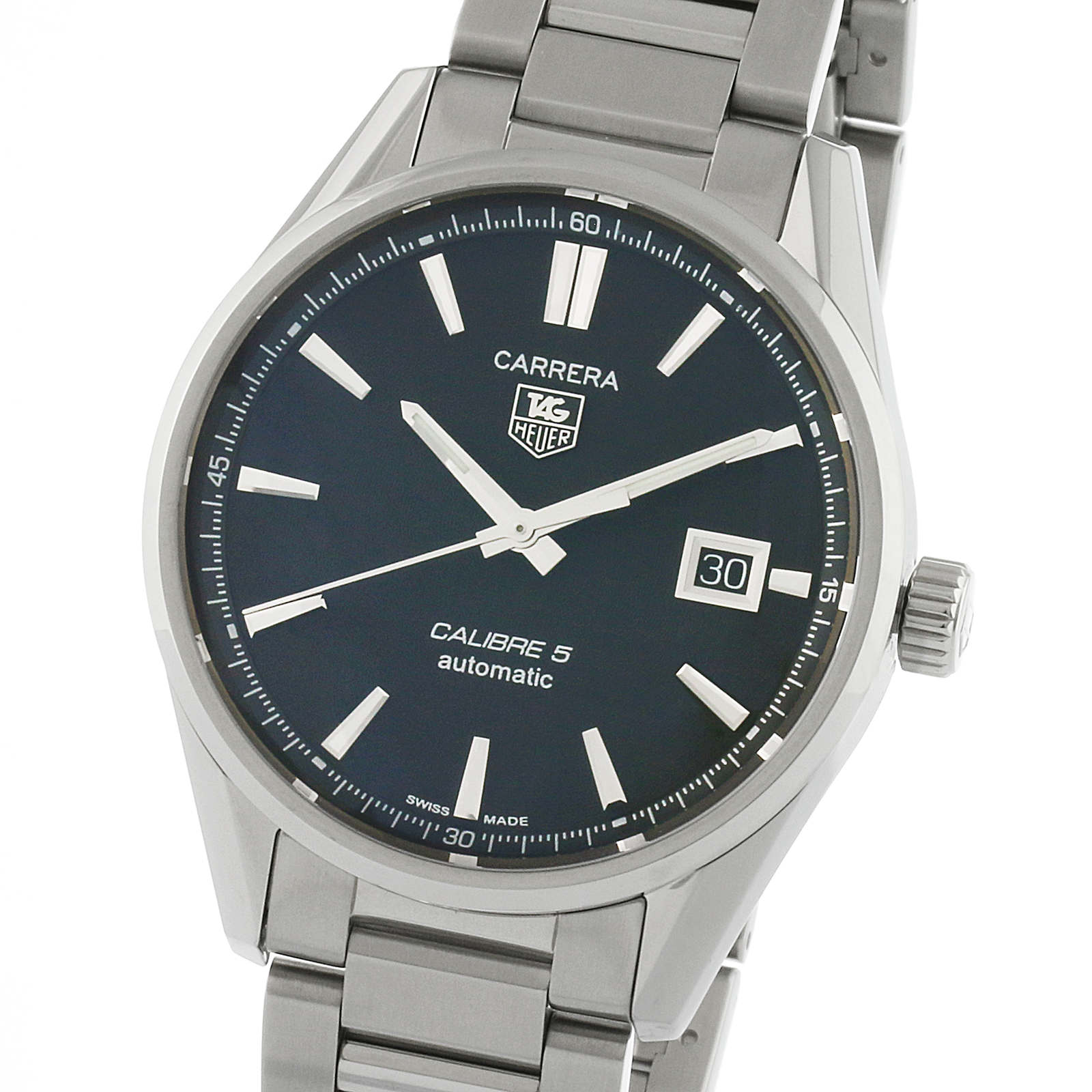 tag heuer carrera calibre 5 automatic watch 39mm