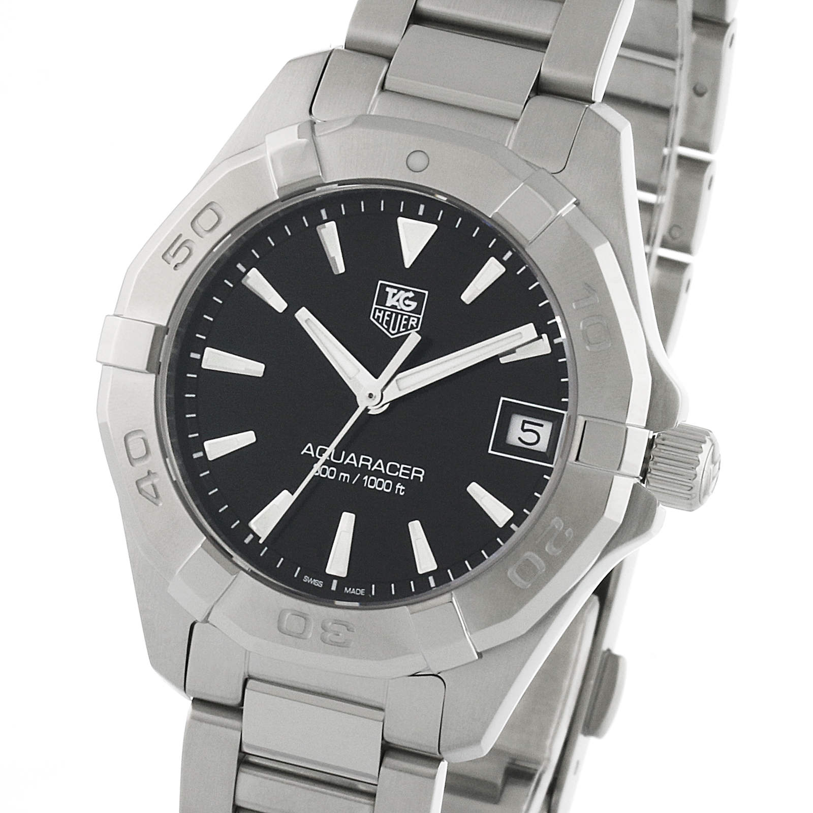 Tag Heuer Aquaracer 300m Ladies 32mm Quartz Watch Luxury Watches Watches Goldsmiths