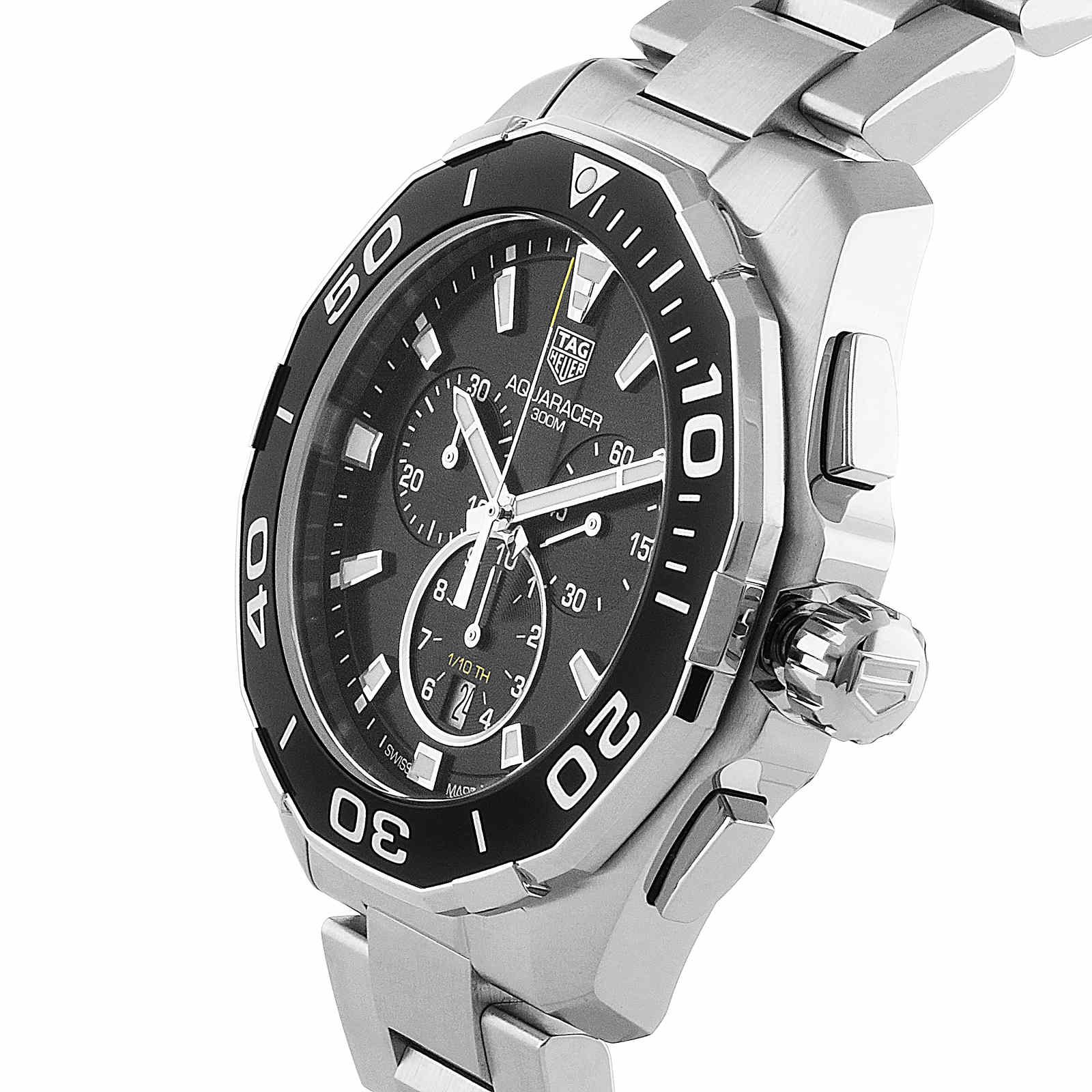 TAG Heuer Aquaracer 300M Mens 43mm Quartz Chronograph Watch | Luxury ...