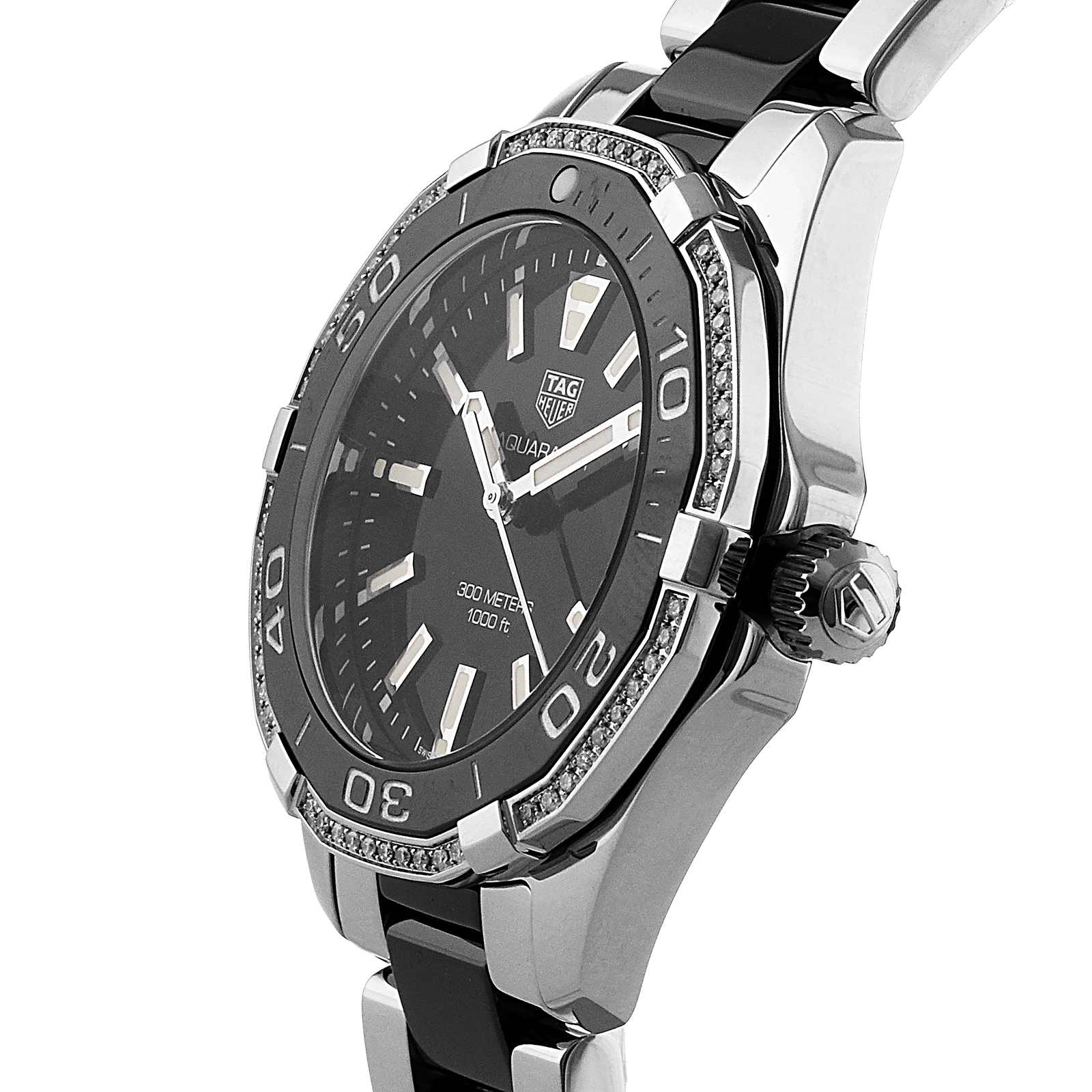 TAG Heuer Aquaracer 35mm Ladies Watch WAY131G.BA0913 Luxury Watches Watches Goldsmiths