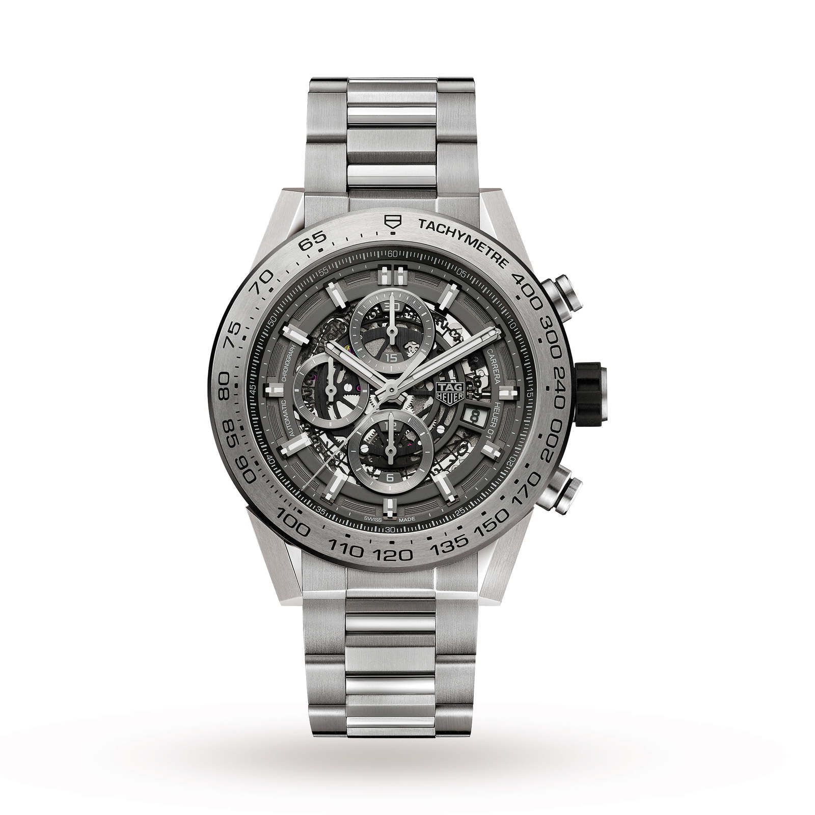 tag heuer platinum watch