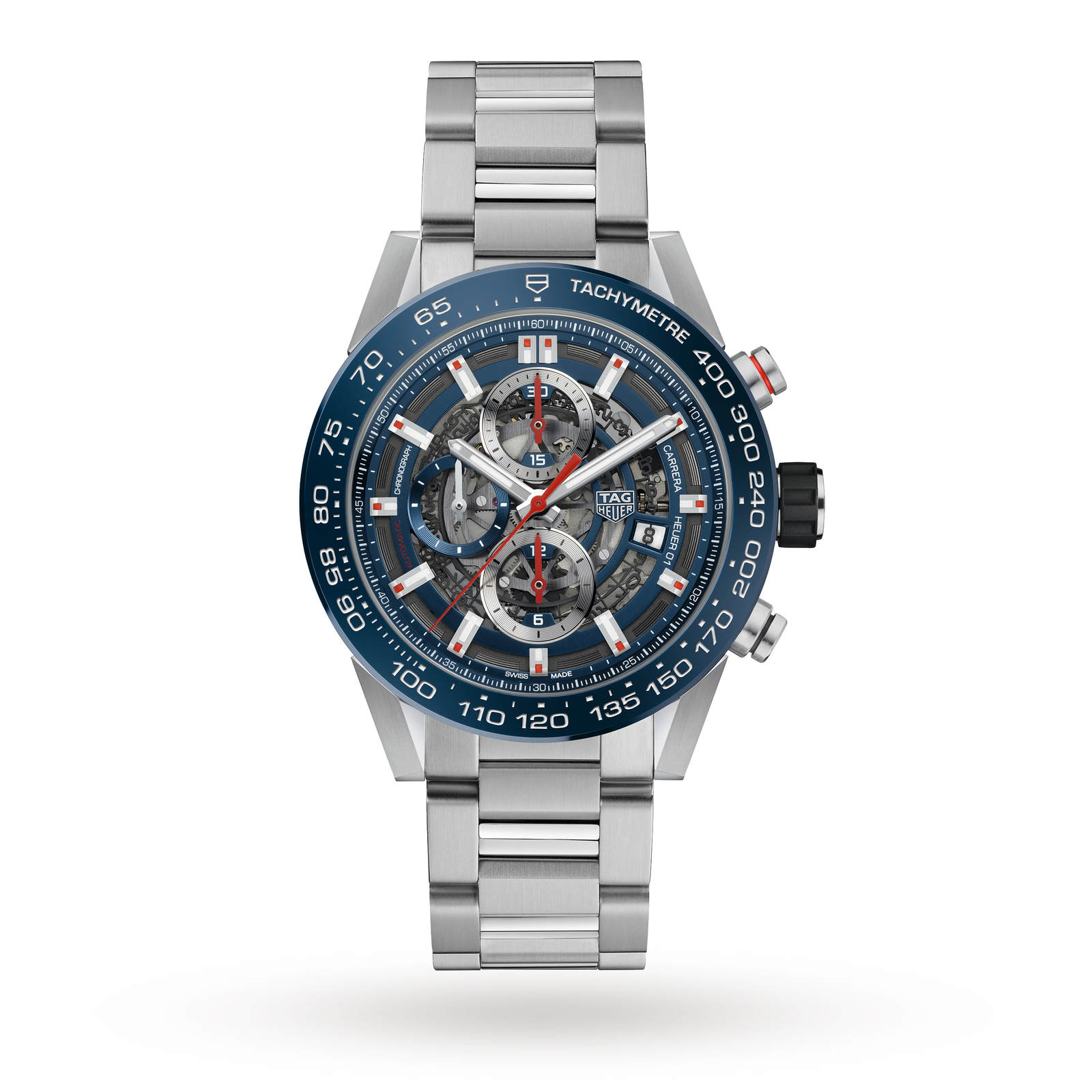 tag heuer carrera heuer 01 mens 43mm automatic watch