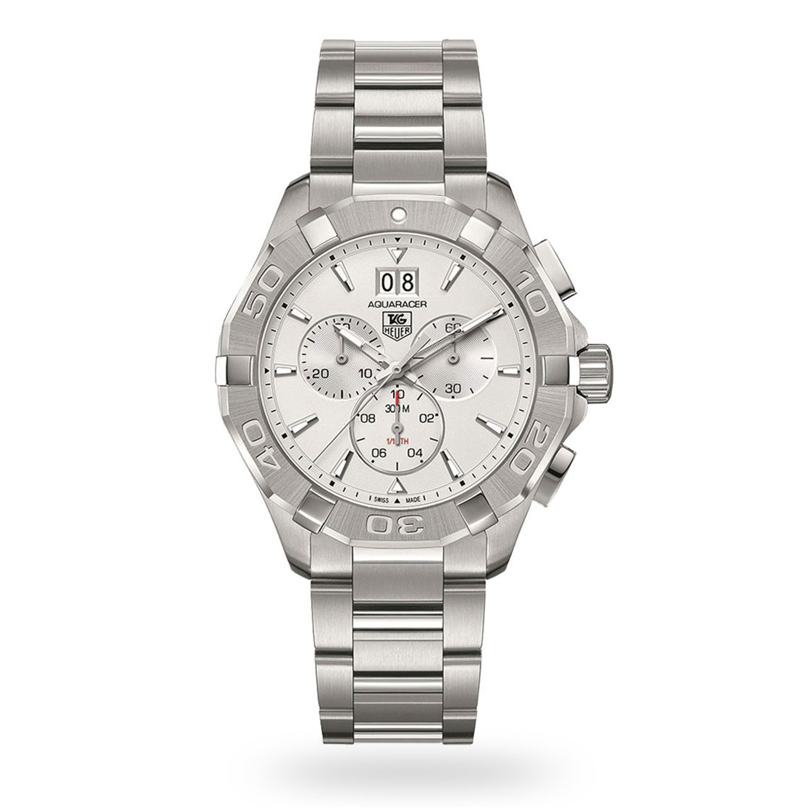 tag aquaracer silver face