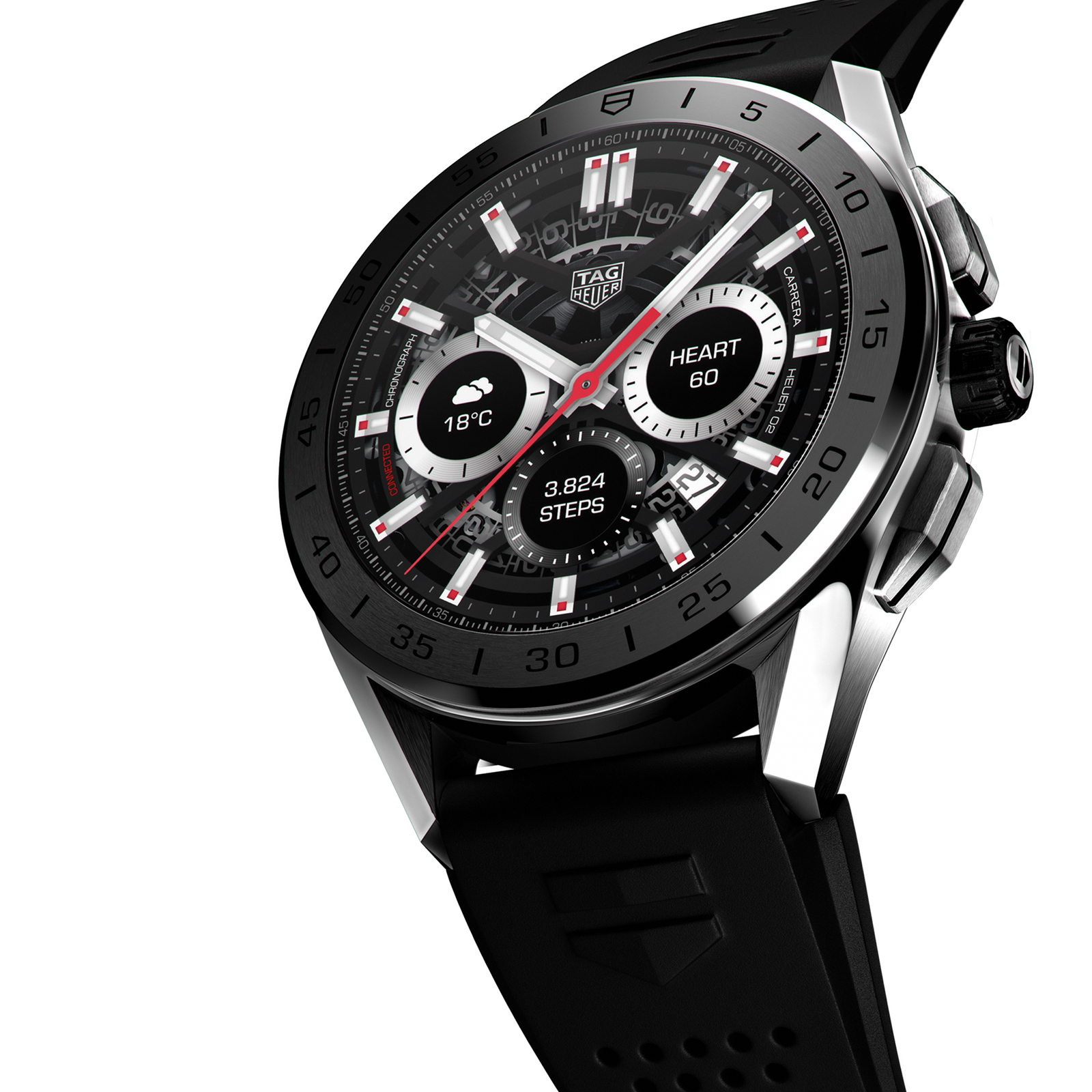 tag heuer connected titanium 45mm