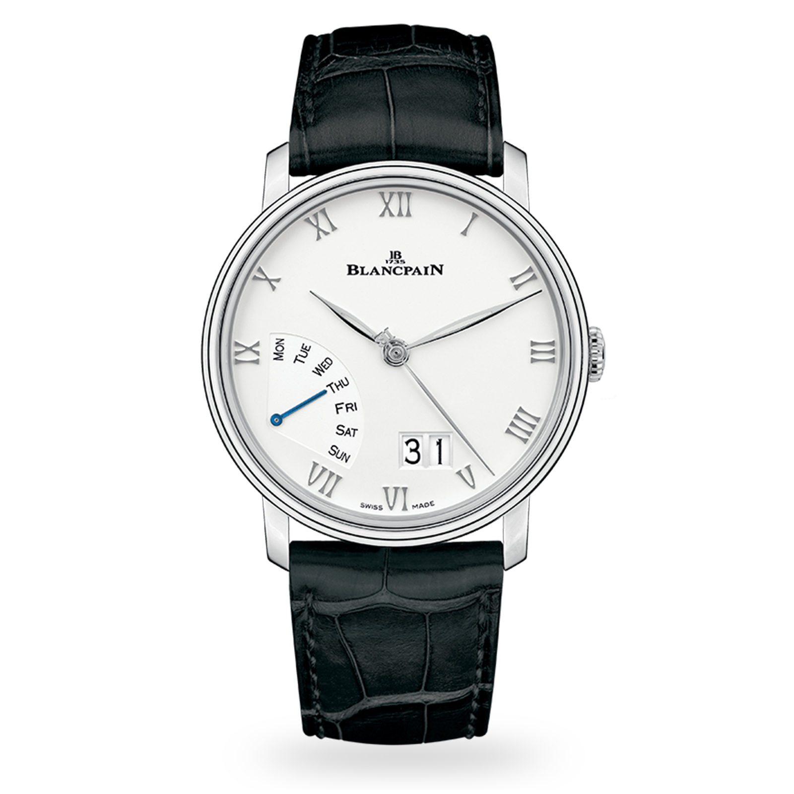 Blancpain Villeret Grand Date Retrograde Day 40mm Mens Watch | Luxury ...