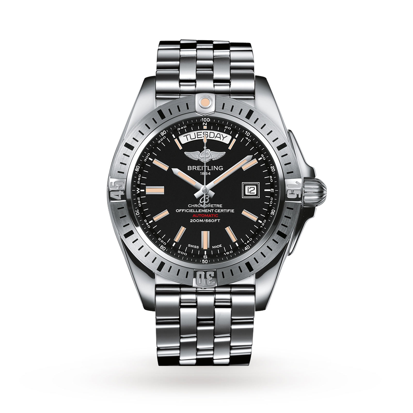 breitling chronometre officiellement certifie