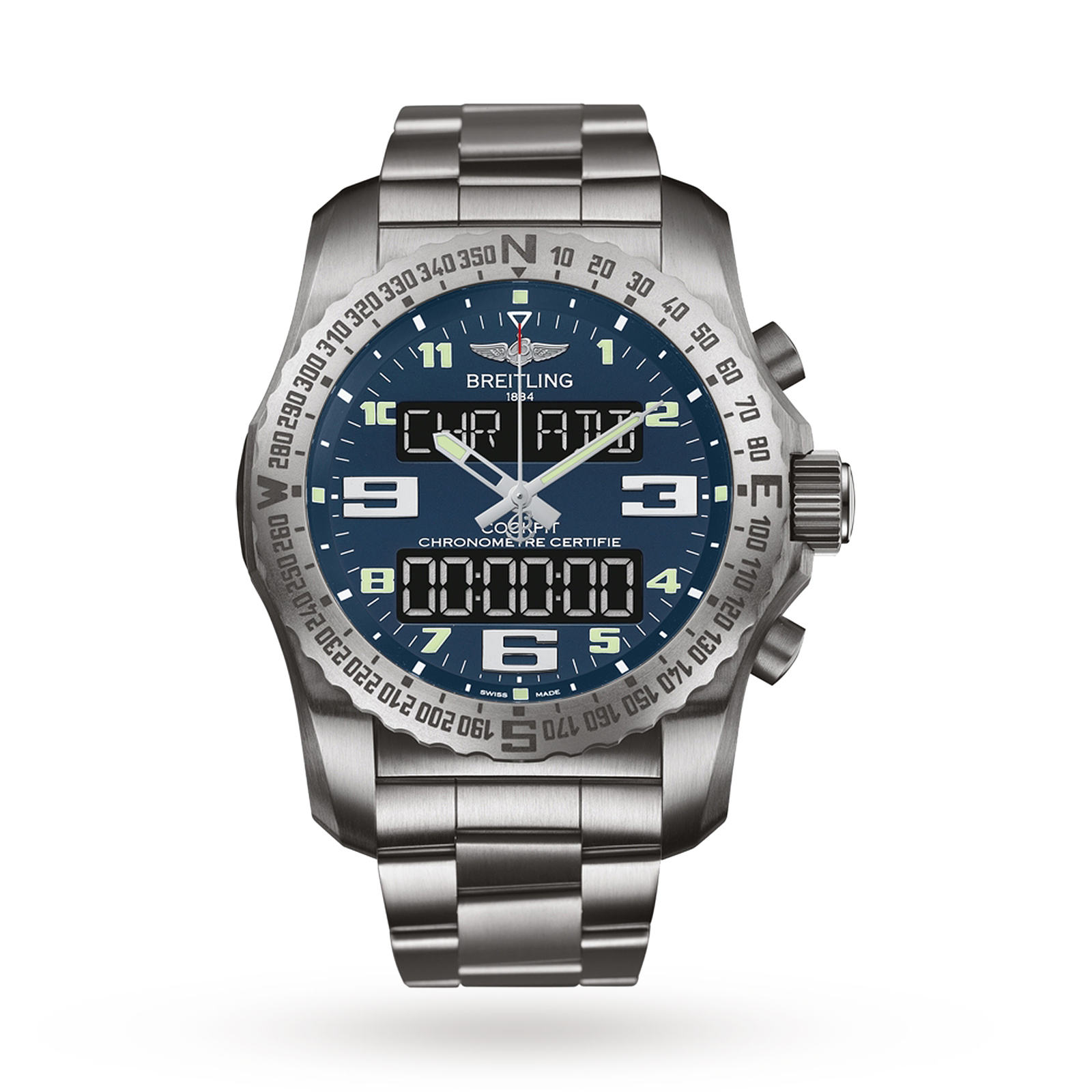 Breitling Cockpit B50 Titanium Mens Watch EB501019/C904176E | Luxury ...