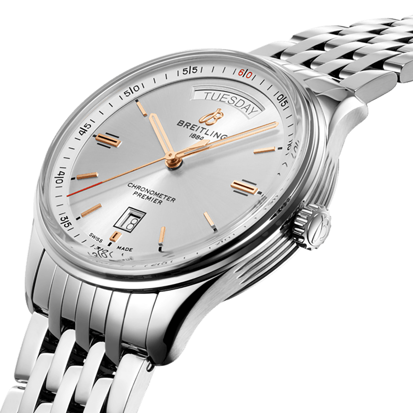 breitling premier automatic day & date 40 review