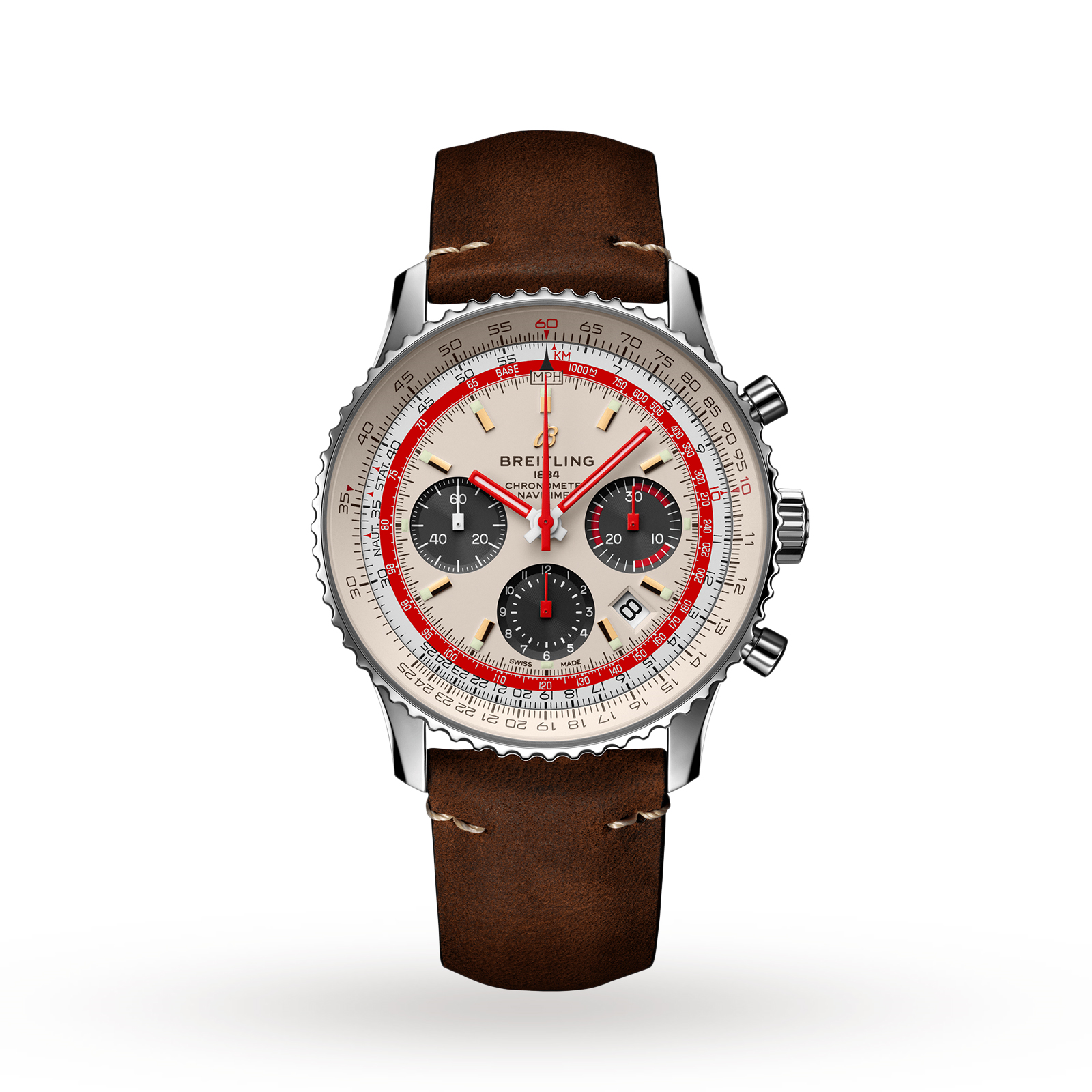 Breitling Watch Navitimer 1 B01 Chronograph 43 Airline Edition AB01219A1G1X2 Reviews