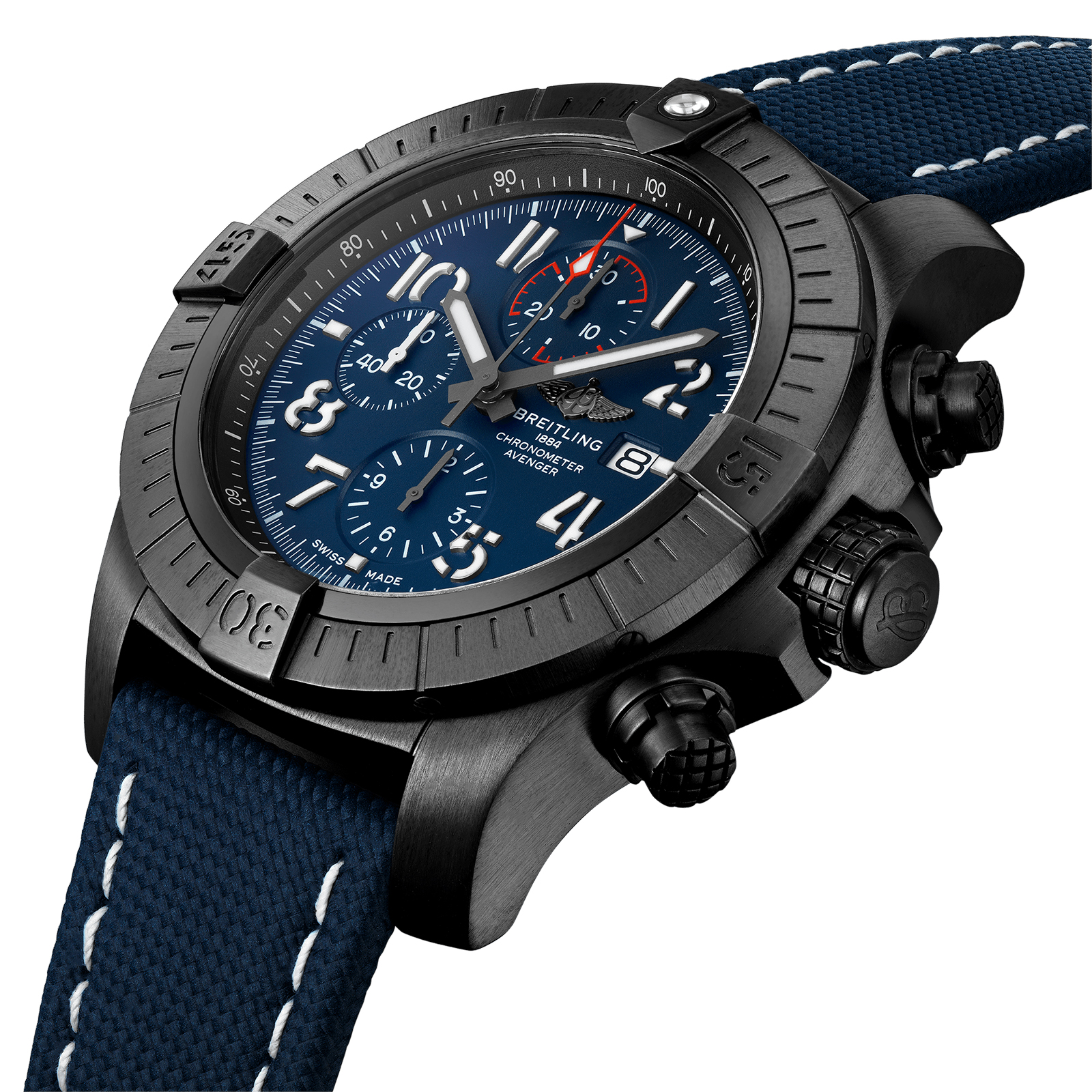 Breitling Super Avenger Chronograph 48 Night Mission V13375101C1X2
