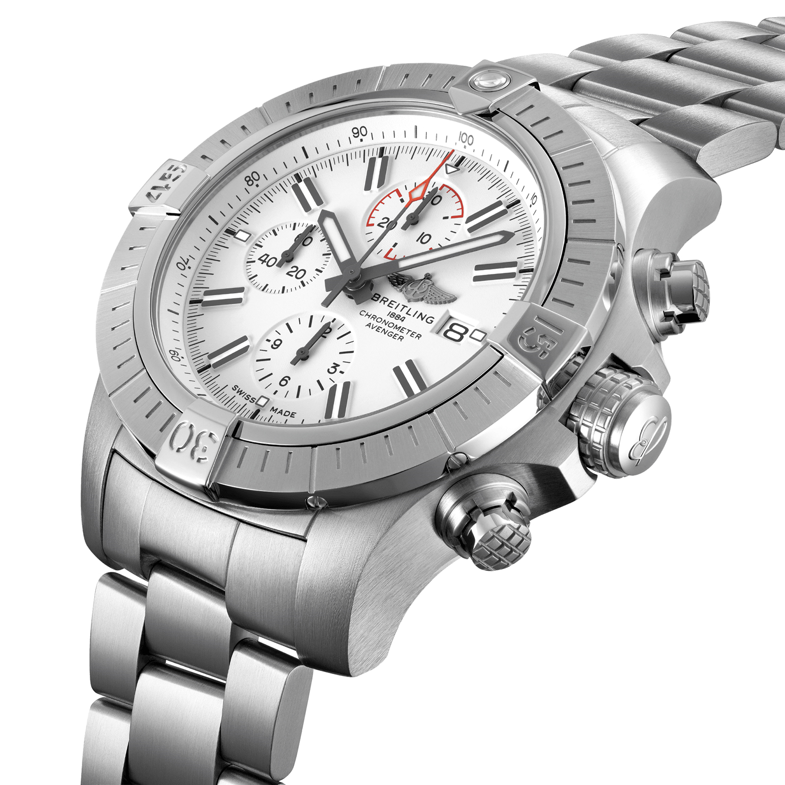 Breitling Super Avenger Chronograph 48mm Mens Watch Watch Selector