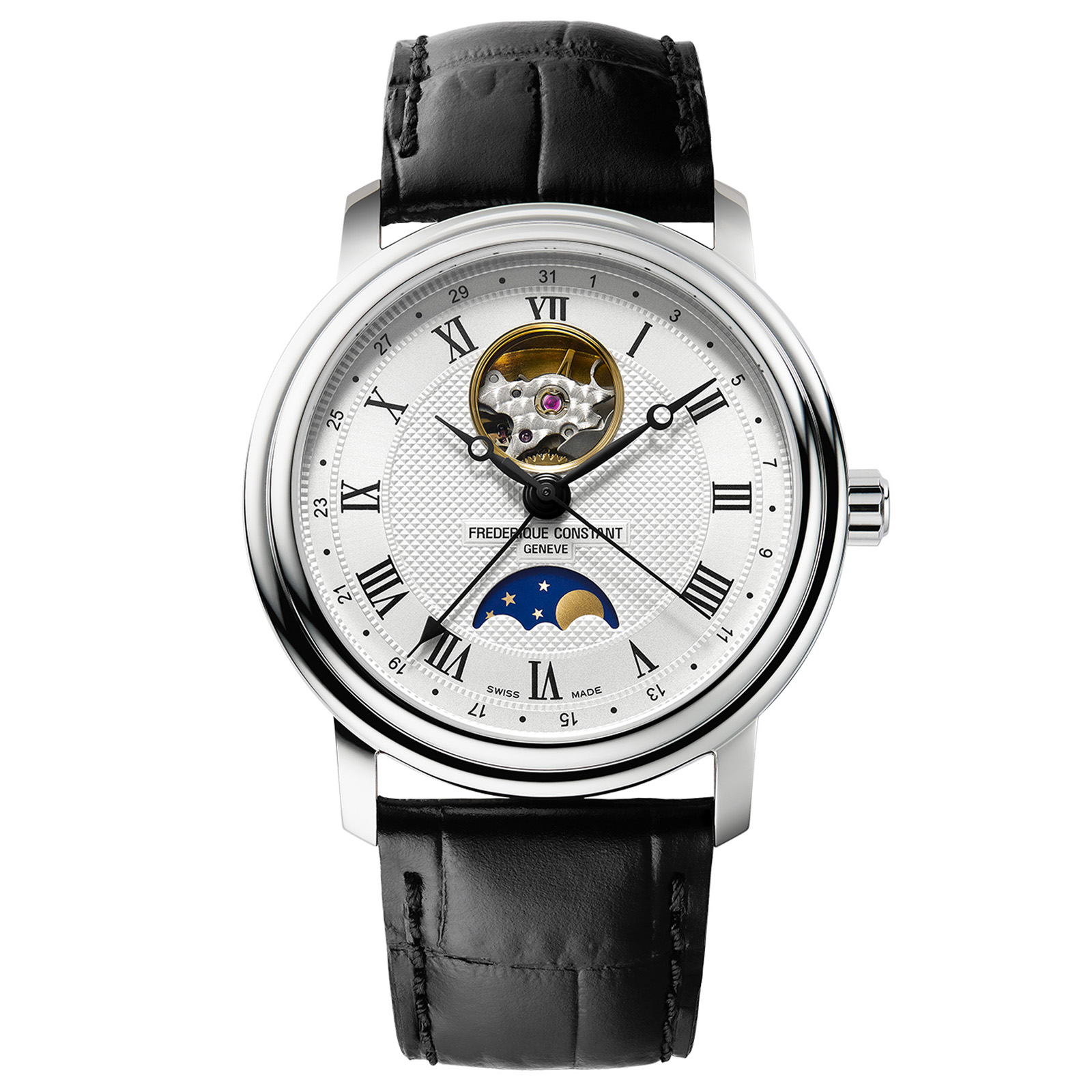 Frederique Constant Classic Moonphase 40mm Mens Watch FC-335MC4P6 Review