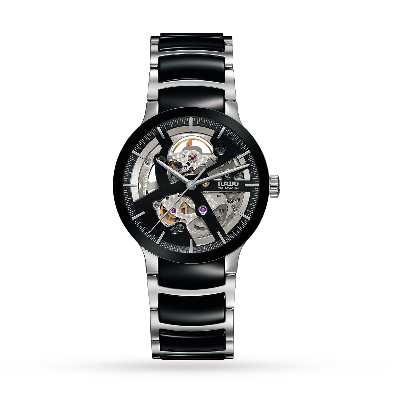 Rado Centrix Skeleton 38mm Watch R30178152 Reviews