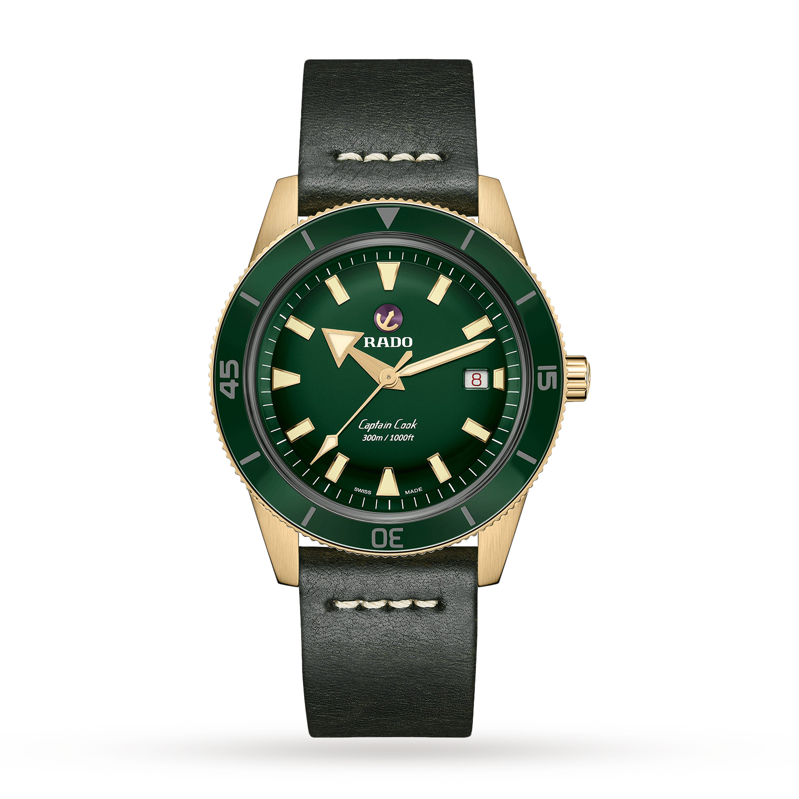 Rado Captain Cook Automatic Bronze Mens Watch R32504315 Review