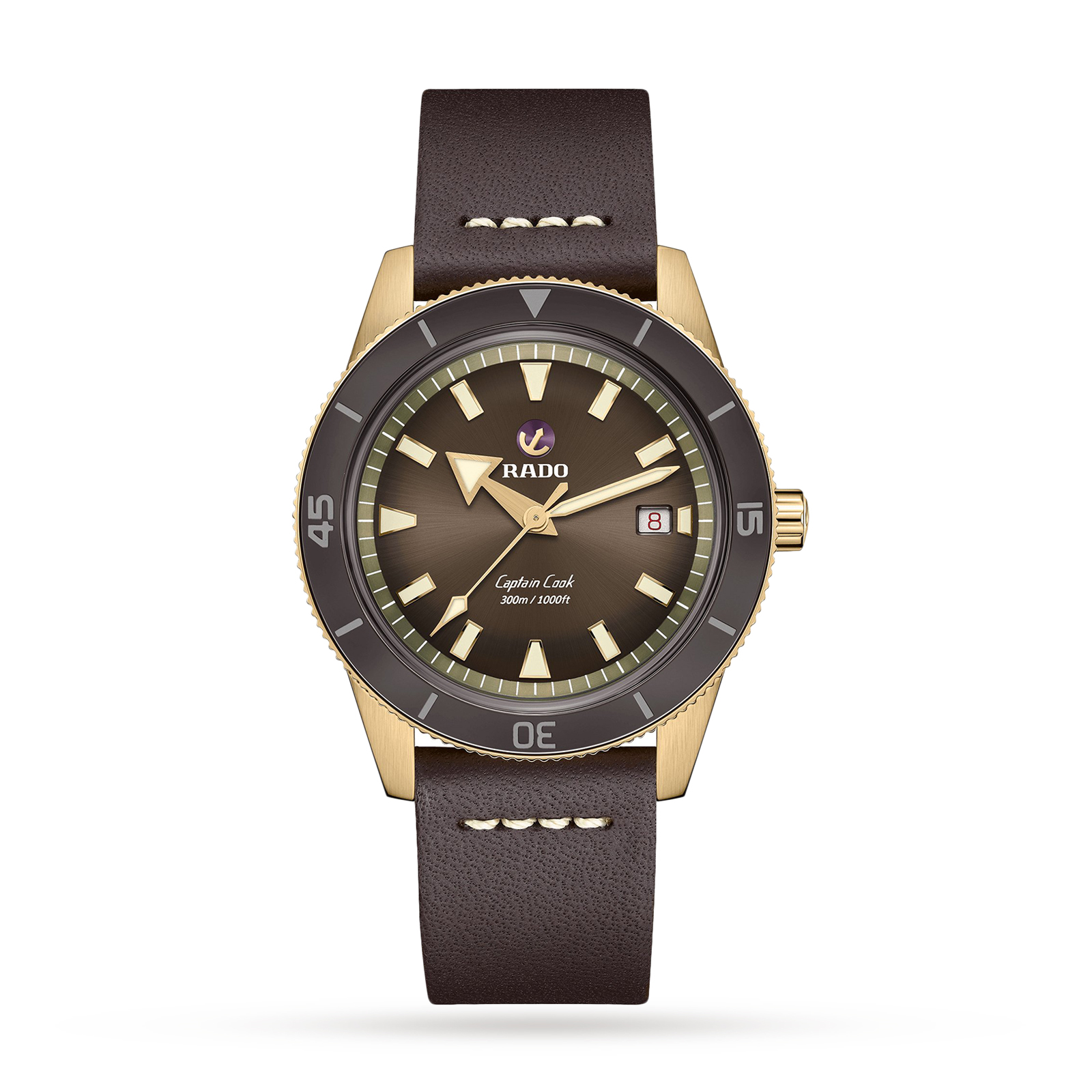 Rado Captain Cook Automatic Bronze Mens Watch R32504306 Review