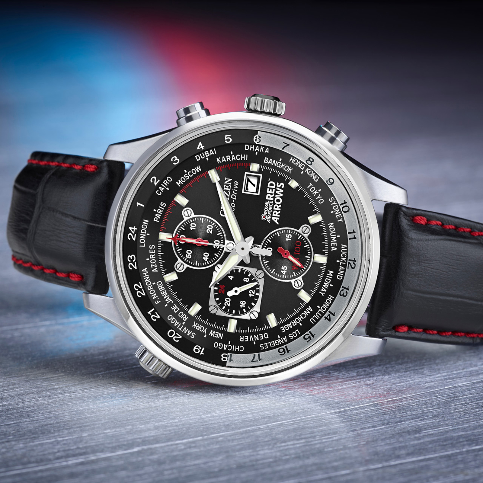 Citizen Eco-Drive Gents Red Arrows Chronograph Watch - Limited Edition ...