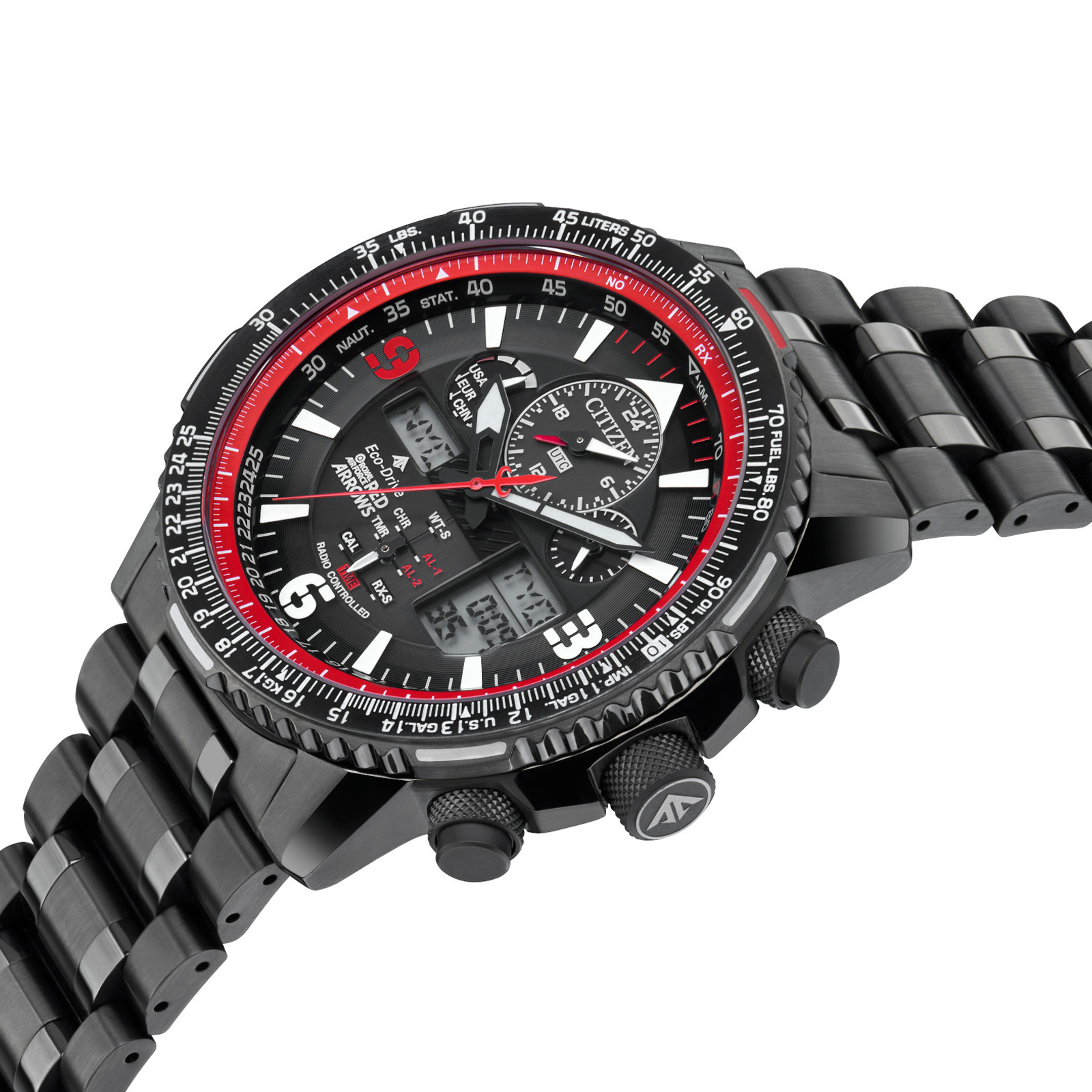 citizen red dial