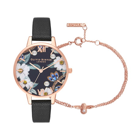 Olivia Burton Gift Set Ladies Watch