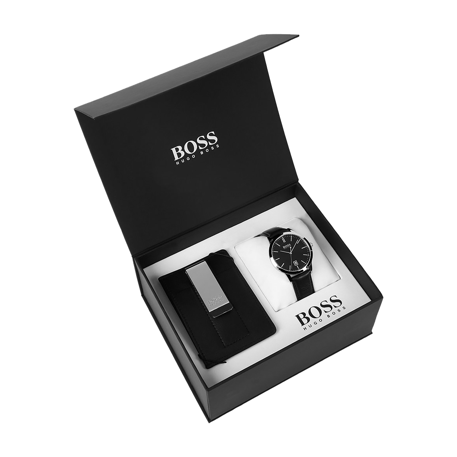 BOSS Watch \u0026 Cardholder Gift Set 