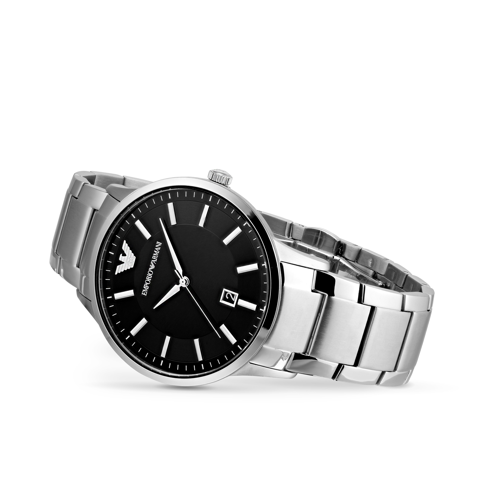 Armani Renato Black Gents Watch AR11181 Mens Watches Watches