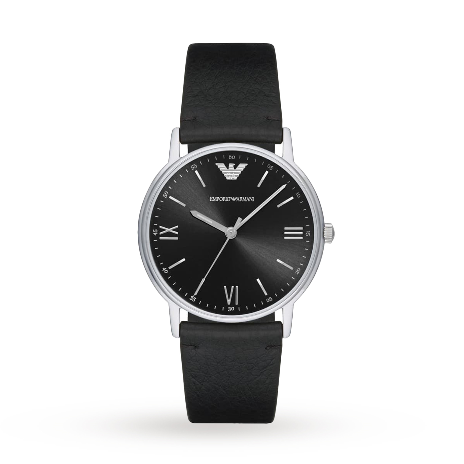 Armani Kappa Black Leather Gents Watch AR11013 Reviews