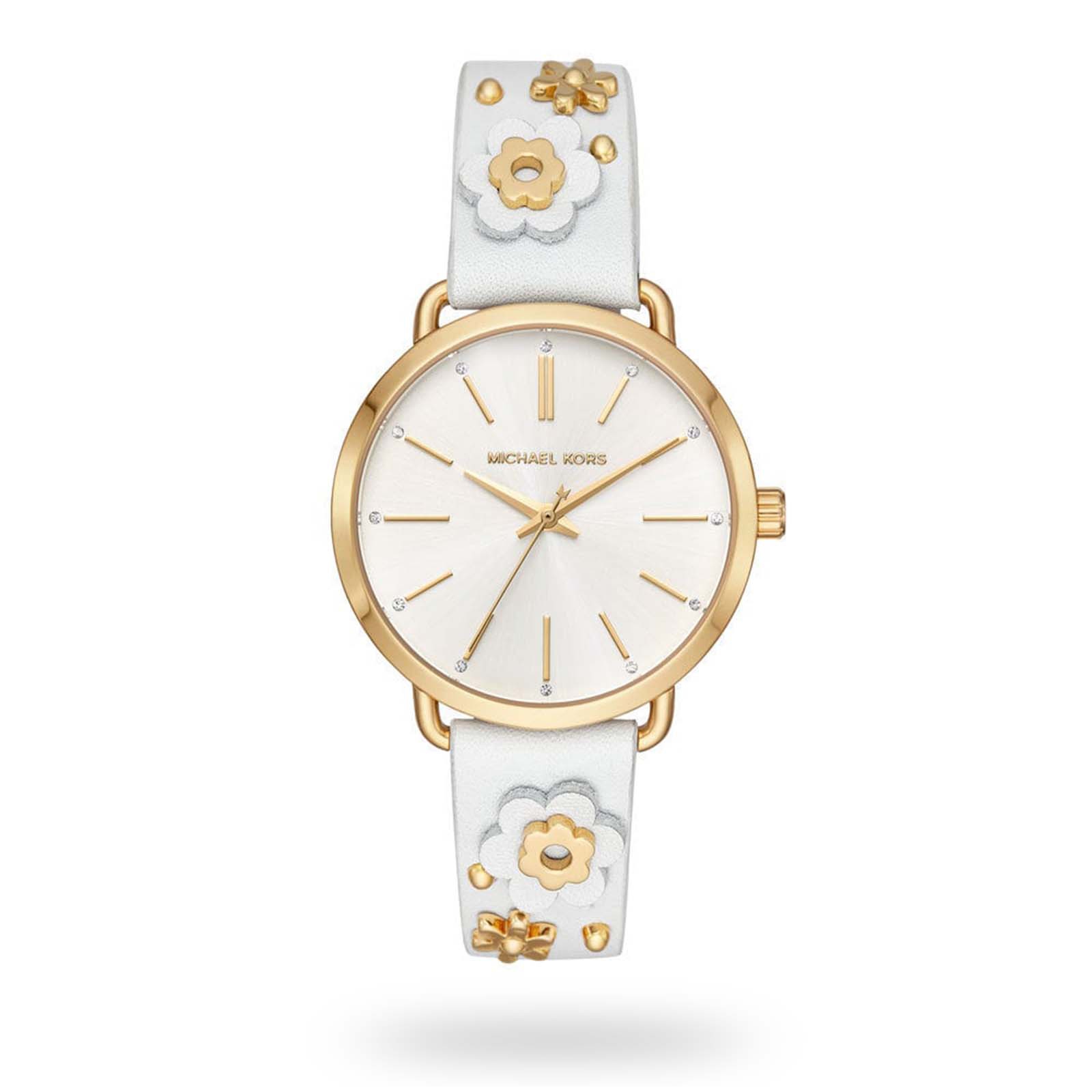 Michael Kors Portia White Floral Watch MK2737 Reviews