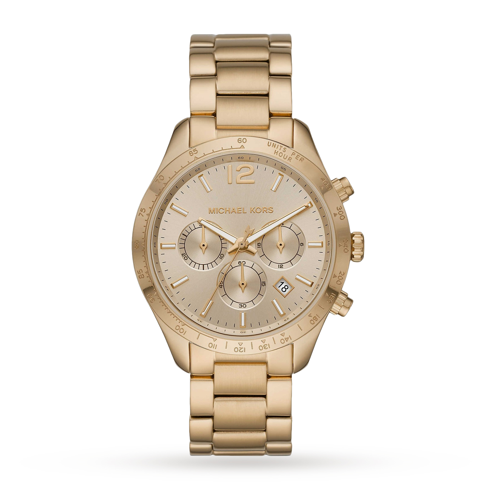 Michael Kors Layton Gold Tone Watch MK6795 Reviews