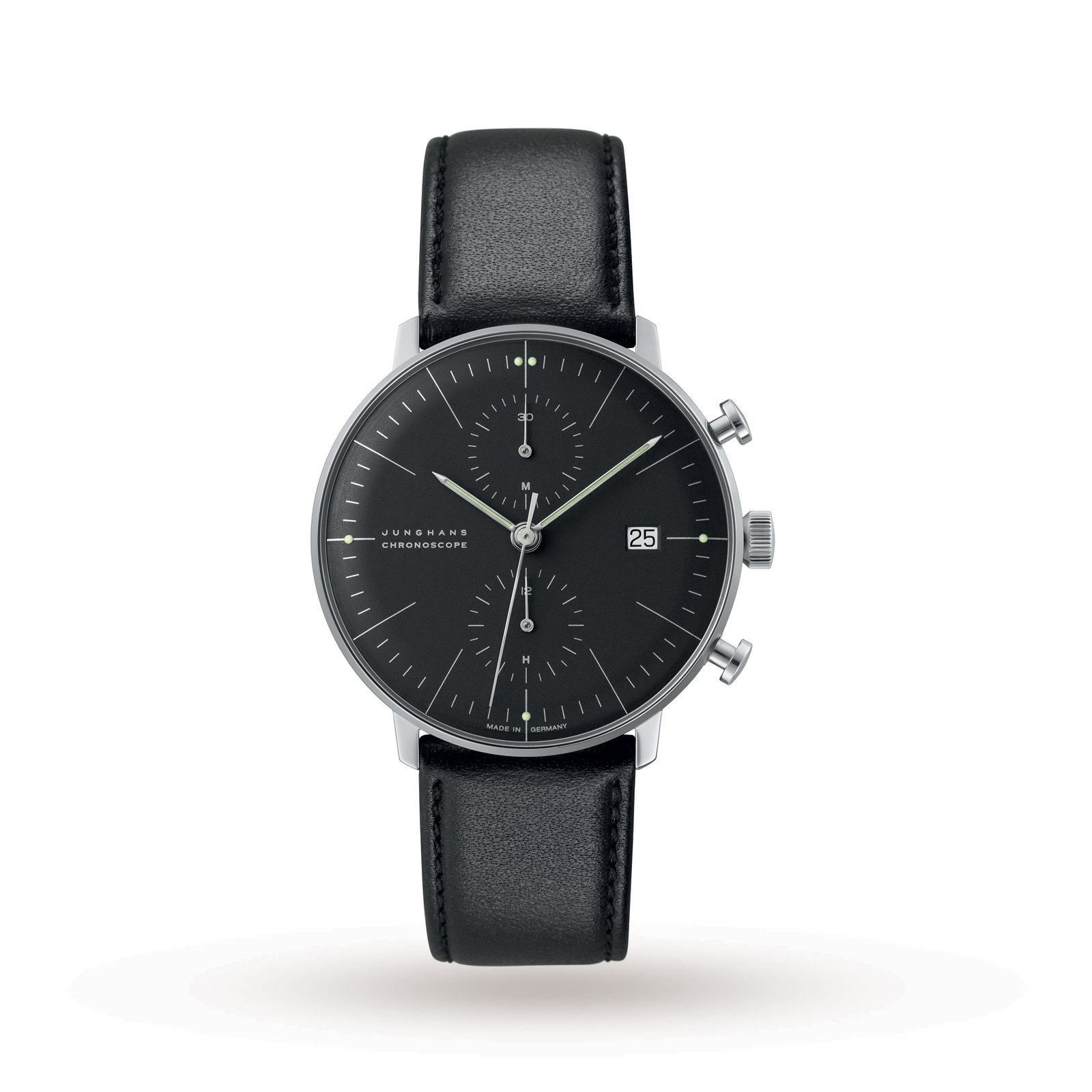 Junghans Unisex Max Bill Chronoscope Automatic Chronograph Watch | Mens ...