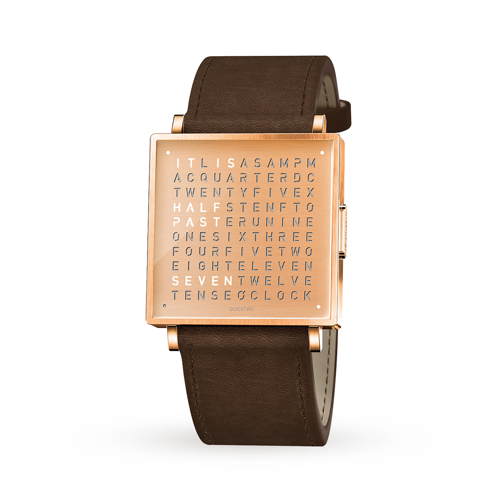 QLOCKTWO 35mm Copper Wristwatch Reviews