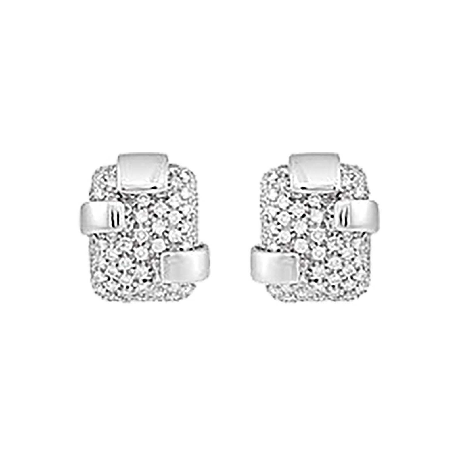 Damiani 18ct White Gold 1.64cttw Diamond Beam Earrings Review