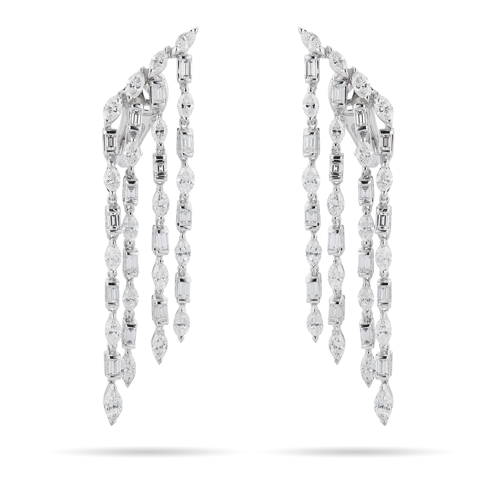 Damiani 18ct White Gold 6.52cttw Diamond Velvet Earrings Review