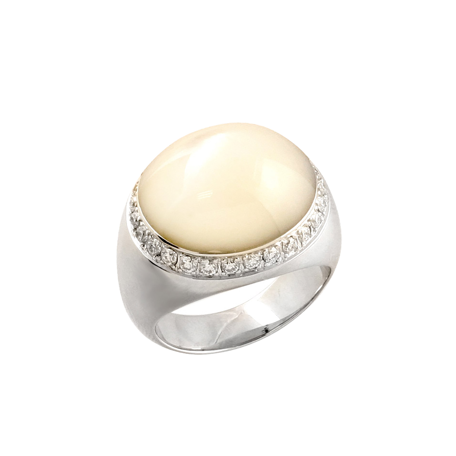 Di Modolo Tempia 18ct White Gold Mother of Pearl and 0.68 ... Reviews