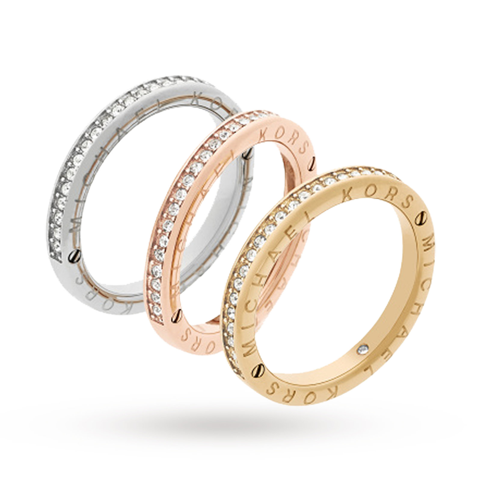 michael kors stacking rings