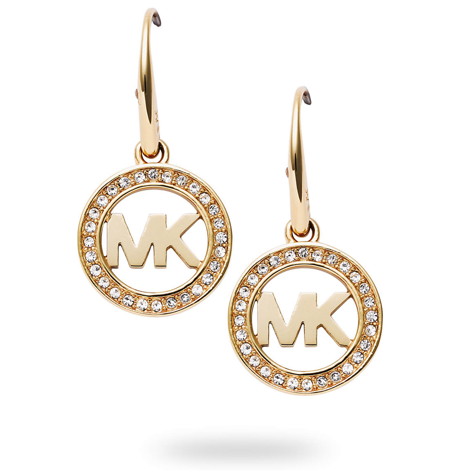 Michael Kors Logo Gold Tone Drop Earrings Goldsmiths At Westquay Michael Kors Logo Gold Tone Drop Earrings Goldsmiths At Westquay Online