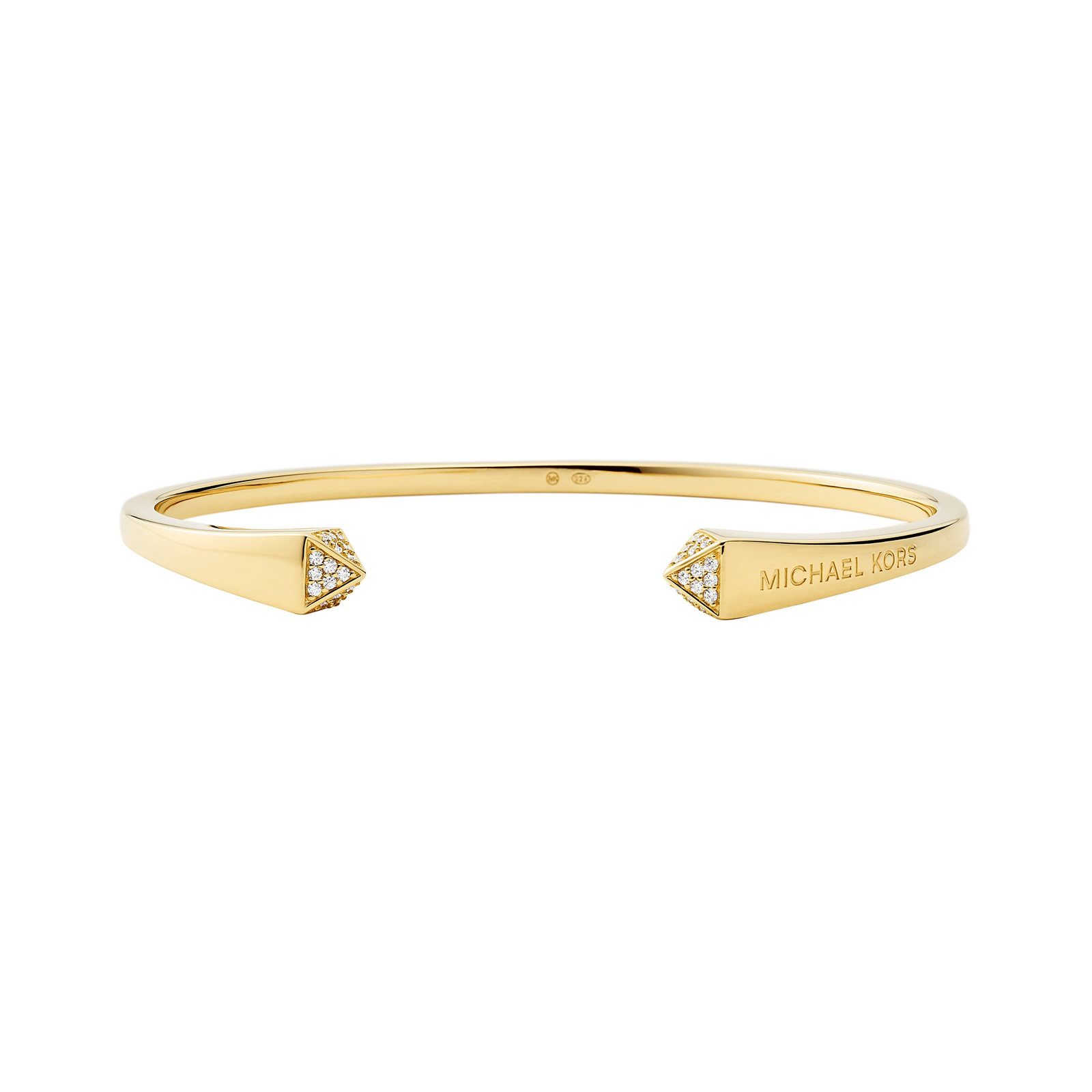 Michael Kors 14ct Yellow Gold Plated Pyramid Open Bangle Review