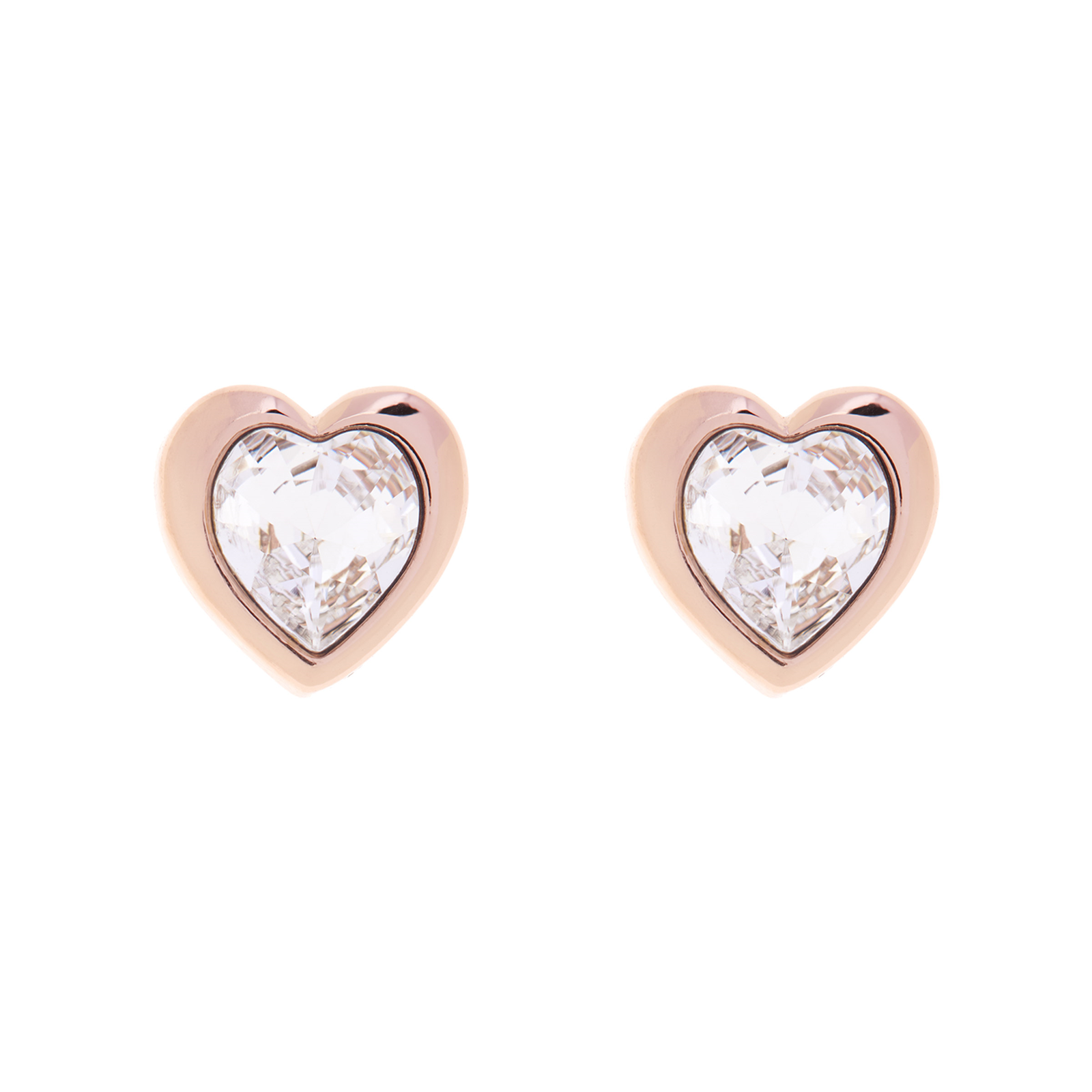 Ted Baker Rose Crystal Heart Earrings Jewellery Ted Baker Rose Crystal Heart Earrings
