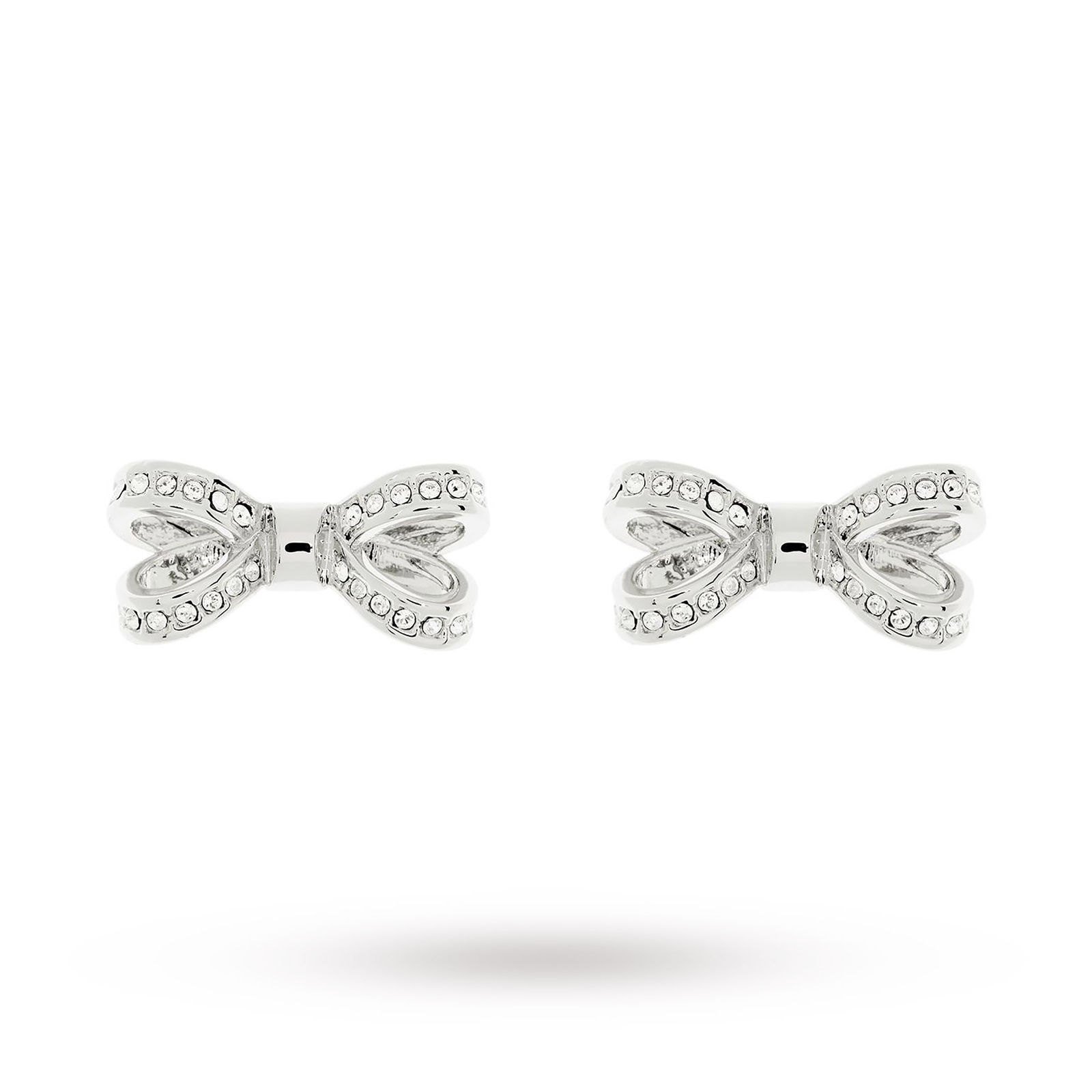 Ted Baker Olitta Mini Ont Pave Bow Earring Earrings Ted Baker Olitta Mini Ont Pave Bow Earring