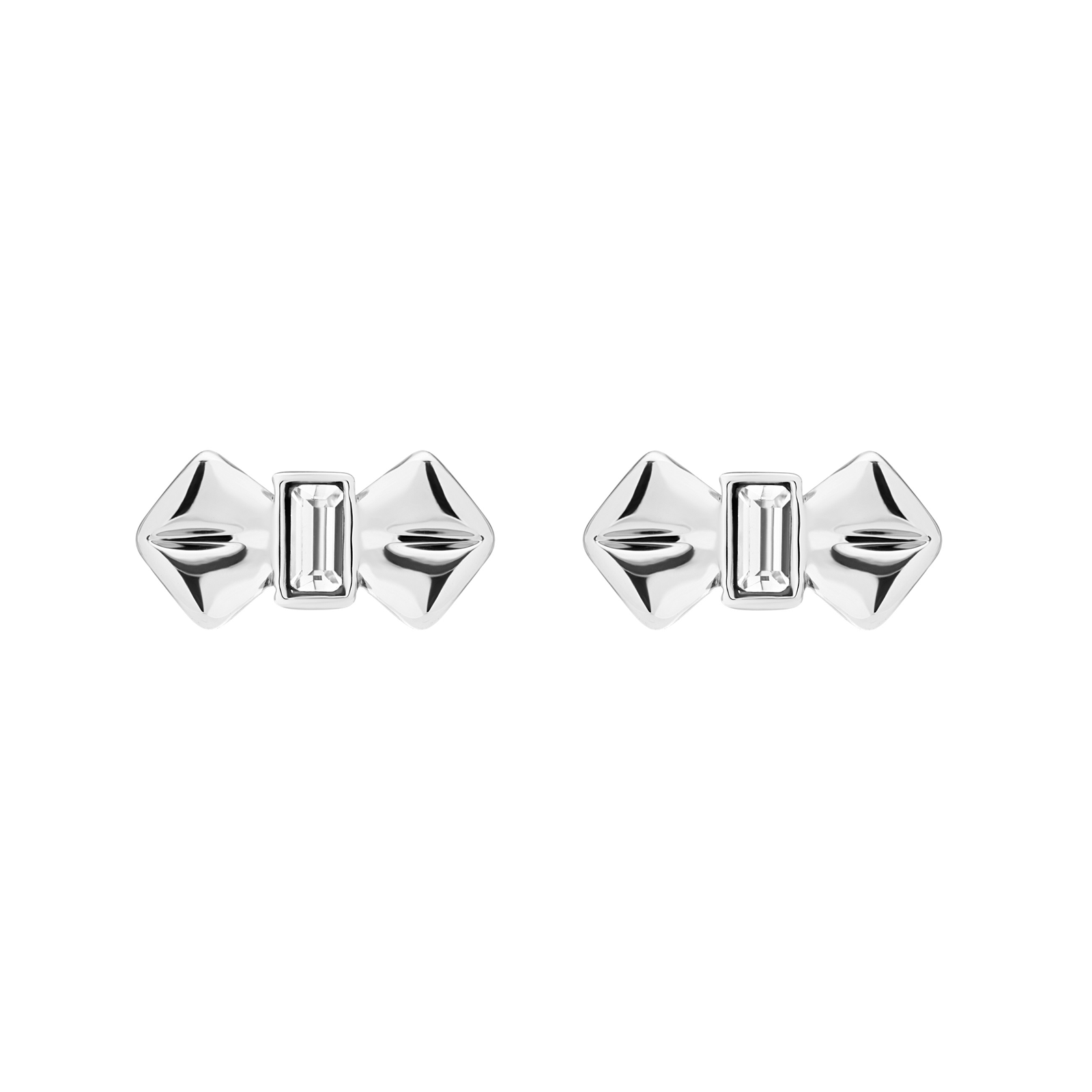 Ted Baker Silver Crystal Bow Stud Earrings Reviews