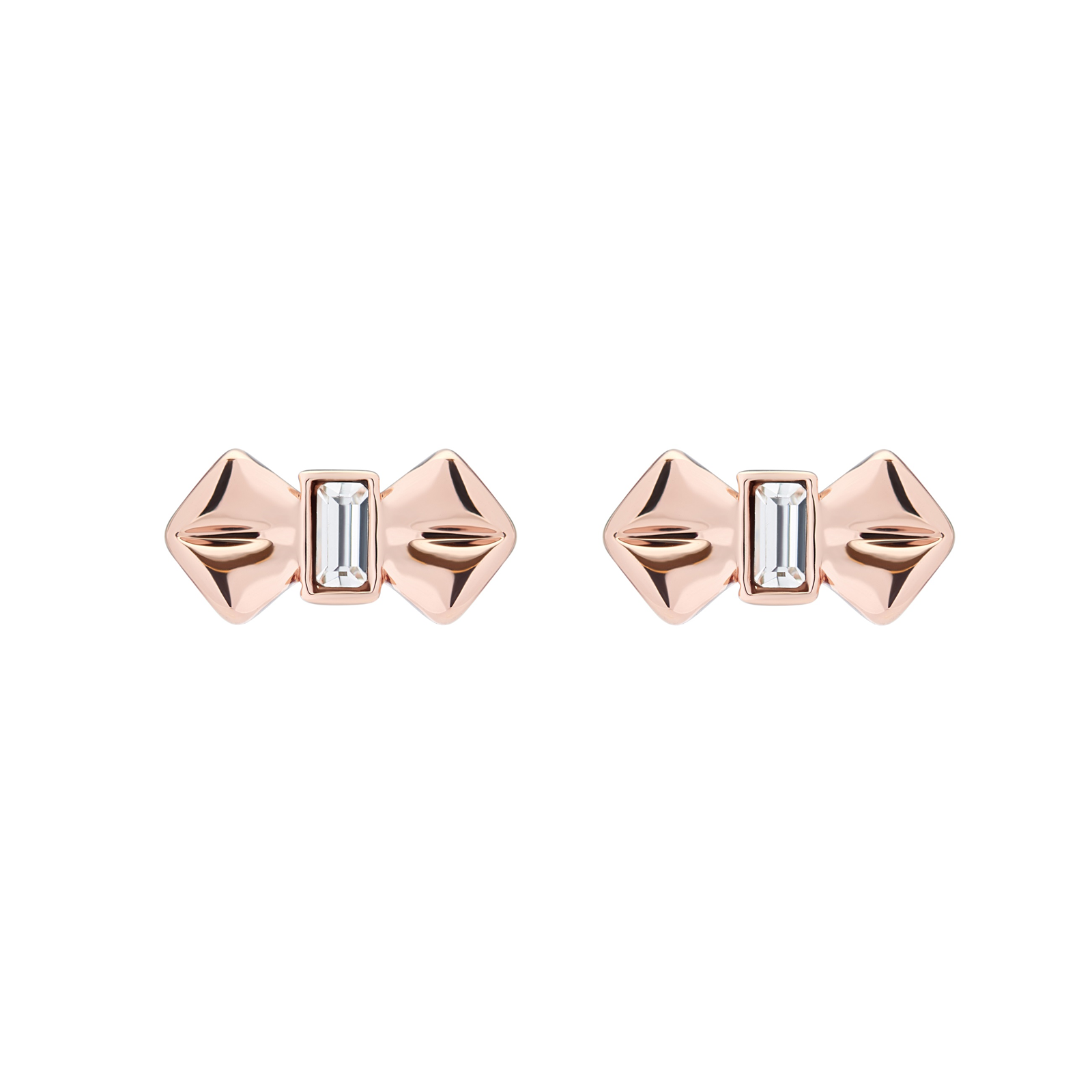 ted baker crystal bow earrings