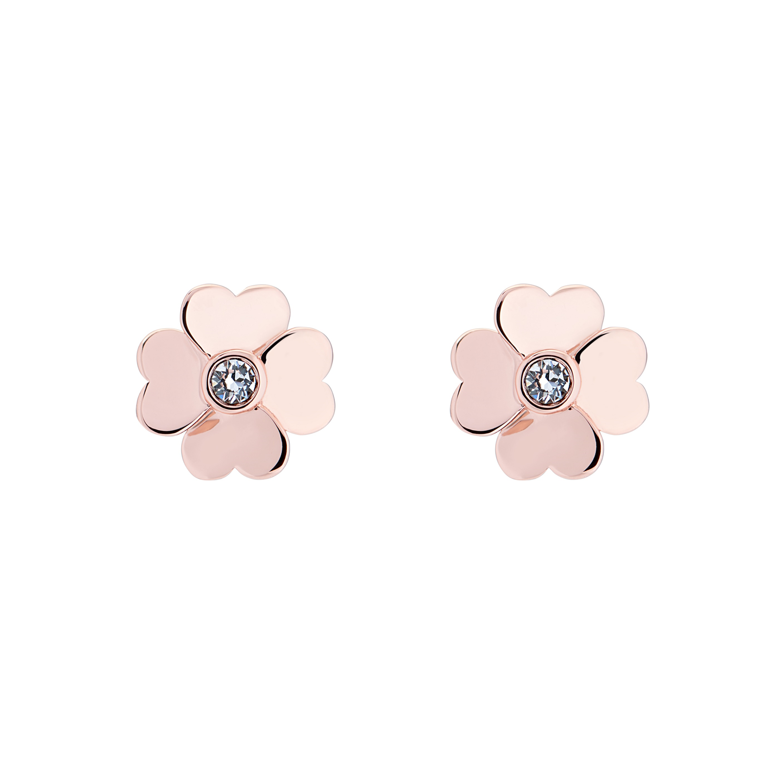 coloured stud earrings